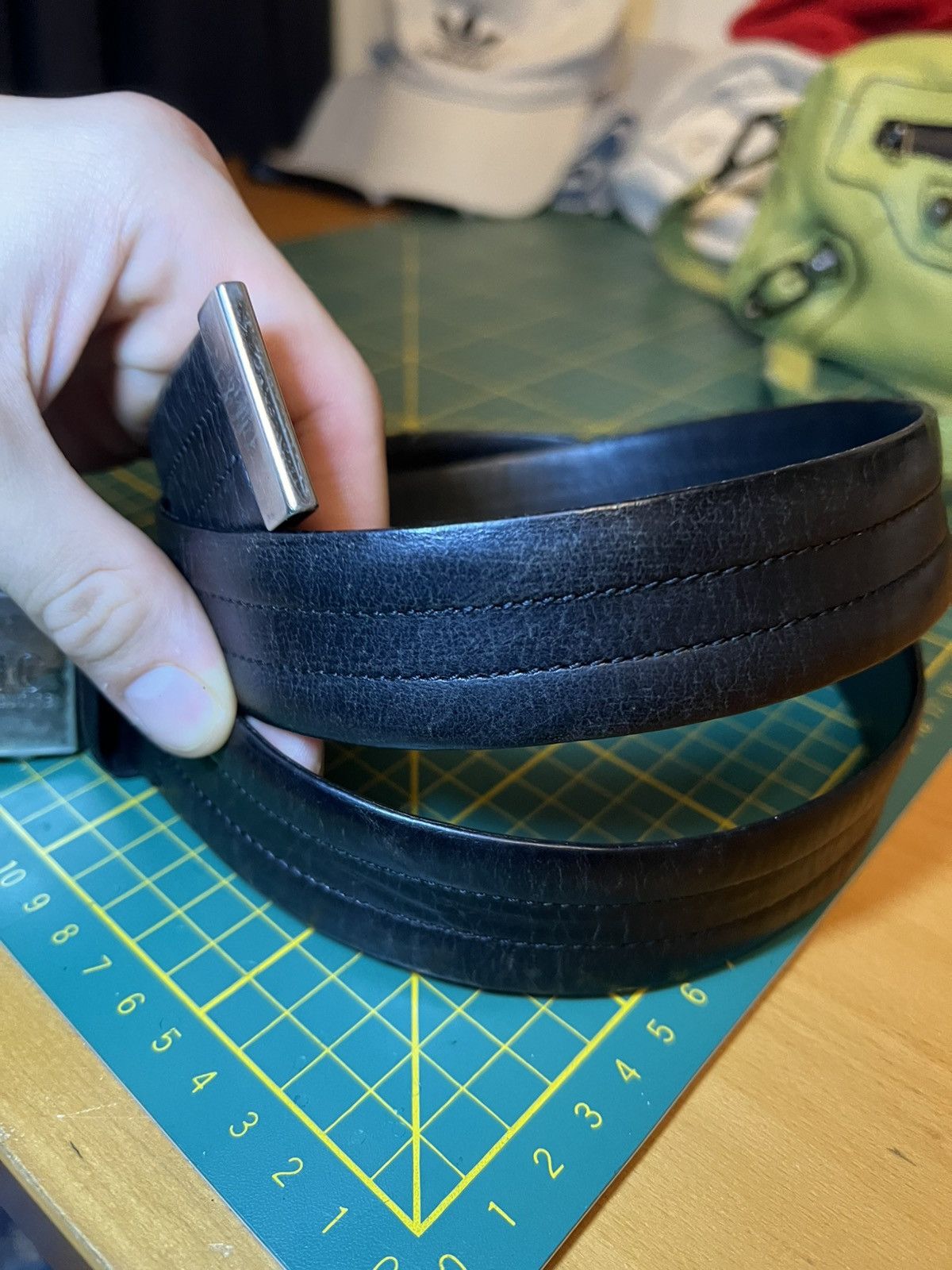 Versace Jeans Couture Vintage Versace Jeans Couture fully adjustable leather belt Size ONE SIZE - 8 Thumbnail