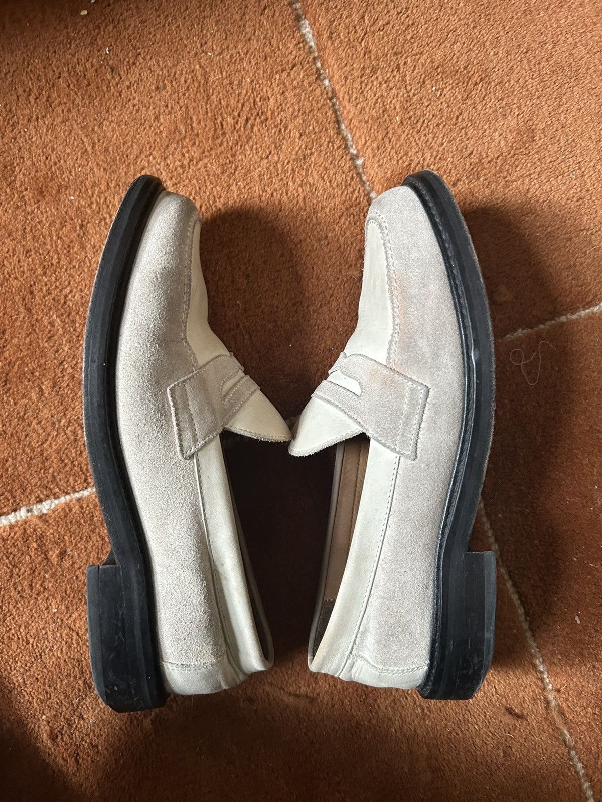 Aime Leon Dore Suede Penny Loafers
