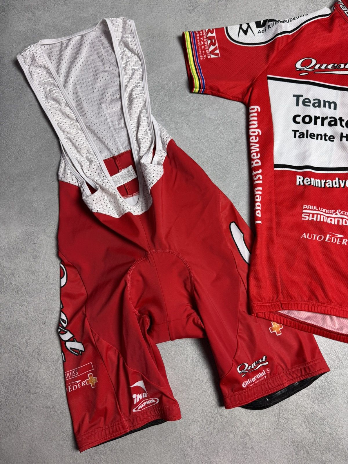 Other Corratec-Quest Cycling Jersey Bike Shirt Jersey+Shorts Size US L / EU 52-54 / 3 - 3 Thumbnail