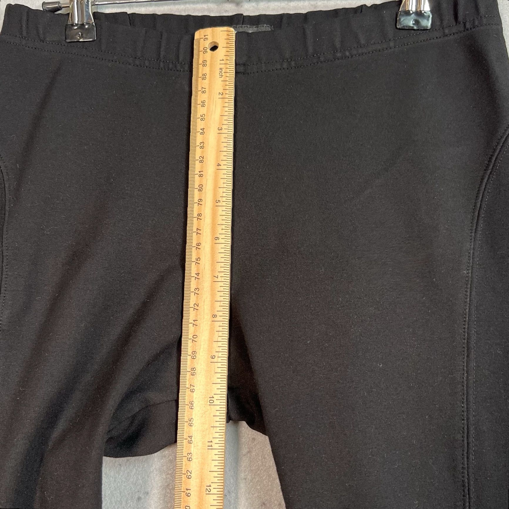 Bdg BDG Leggings Adult Womens Medium Black USA Pattern: Solid Casual Pants Size 32" / US 10 / IT 46 - 6 Thumbnail