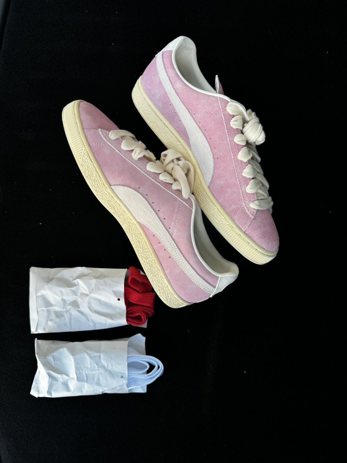 image of Puma X Rhuigi Shoes in Pink, Men's (Size 7.5)