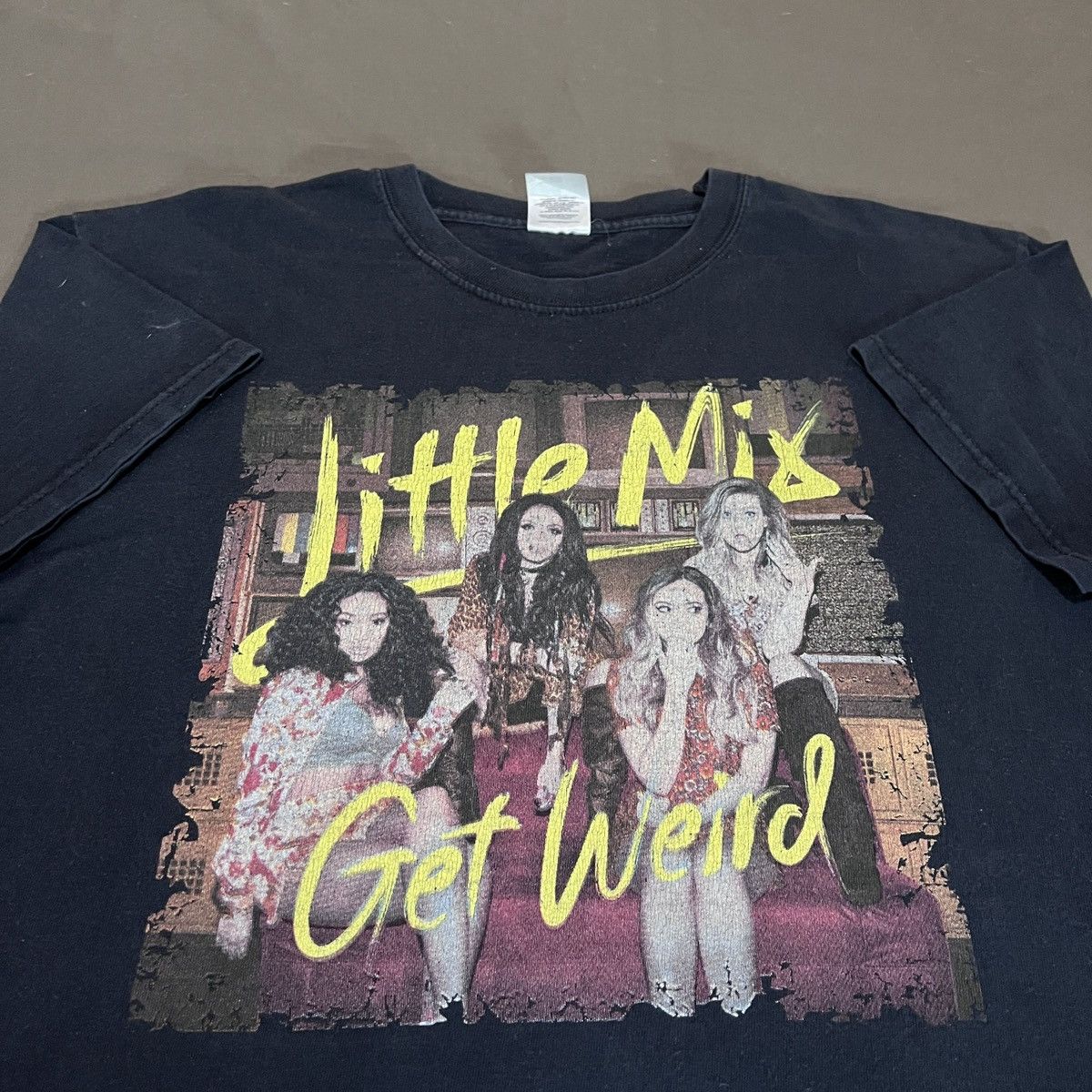 Band Tees Little Mix Get Weird Promo Tee Faded Synth-pop R&B Size US L / EU 52-54 / 3 - 1 Thumbnail