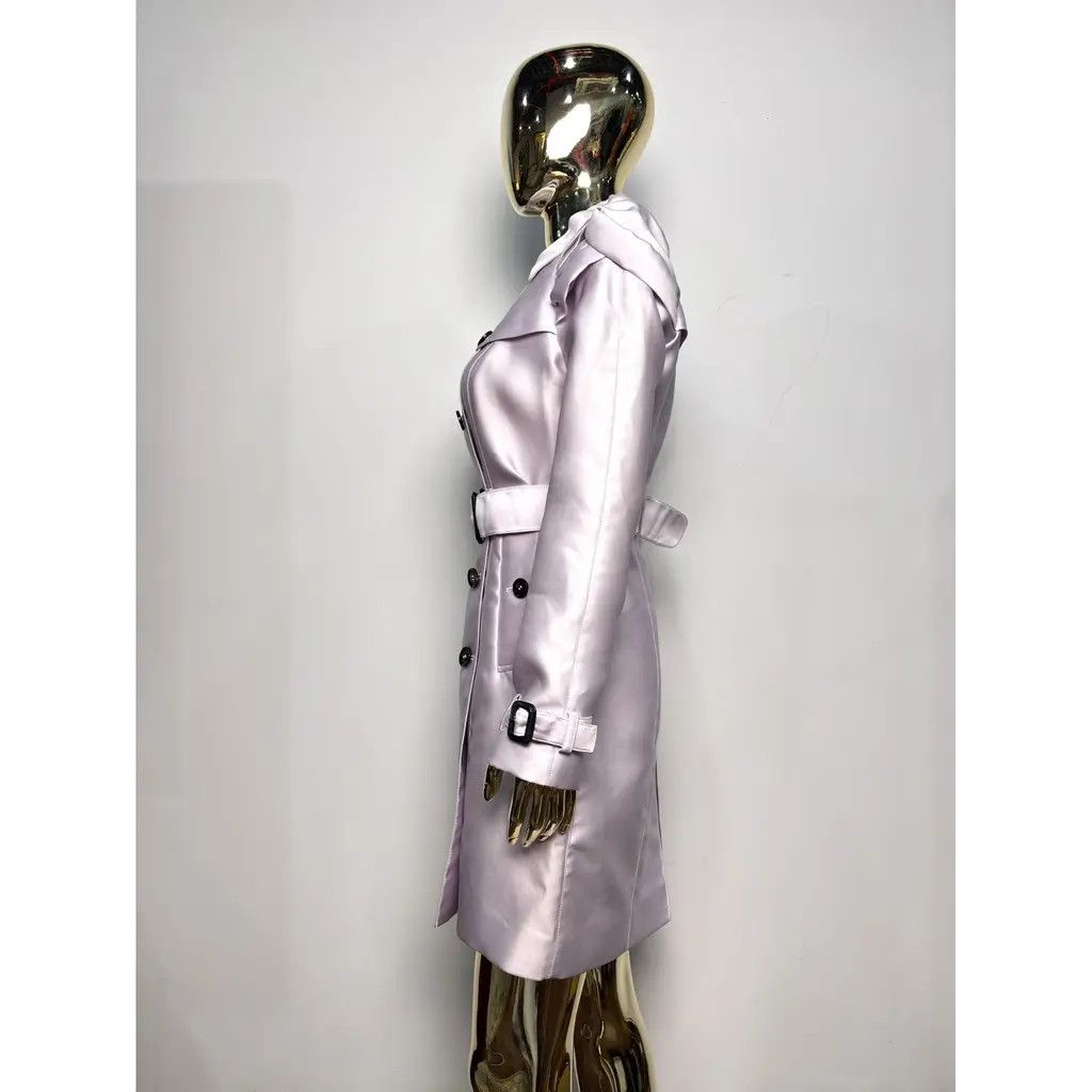 Burberry Burberry Prorsum Satin Trench Coat Size S / US 4 / IT 40 - 7 Thumbnail