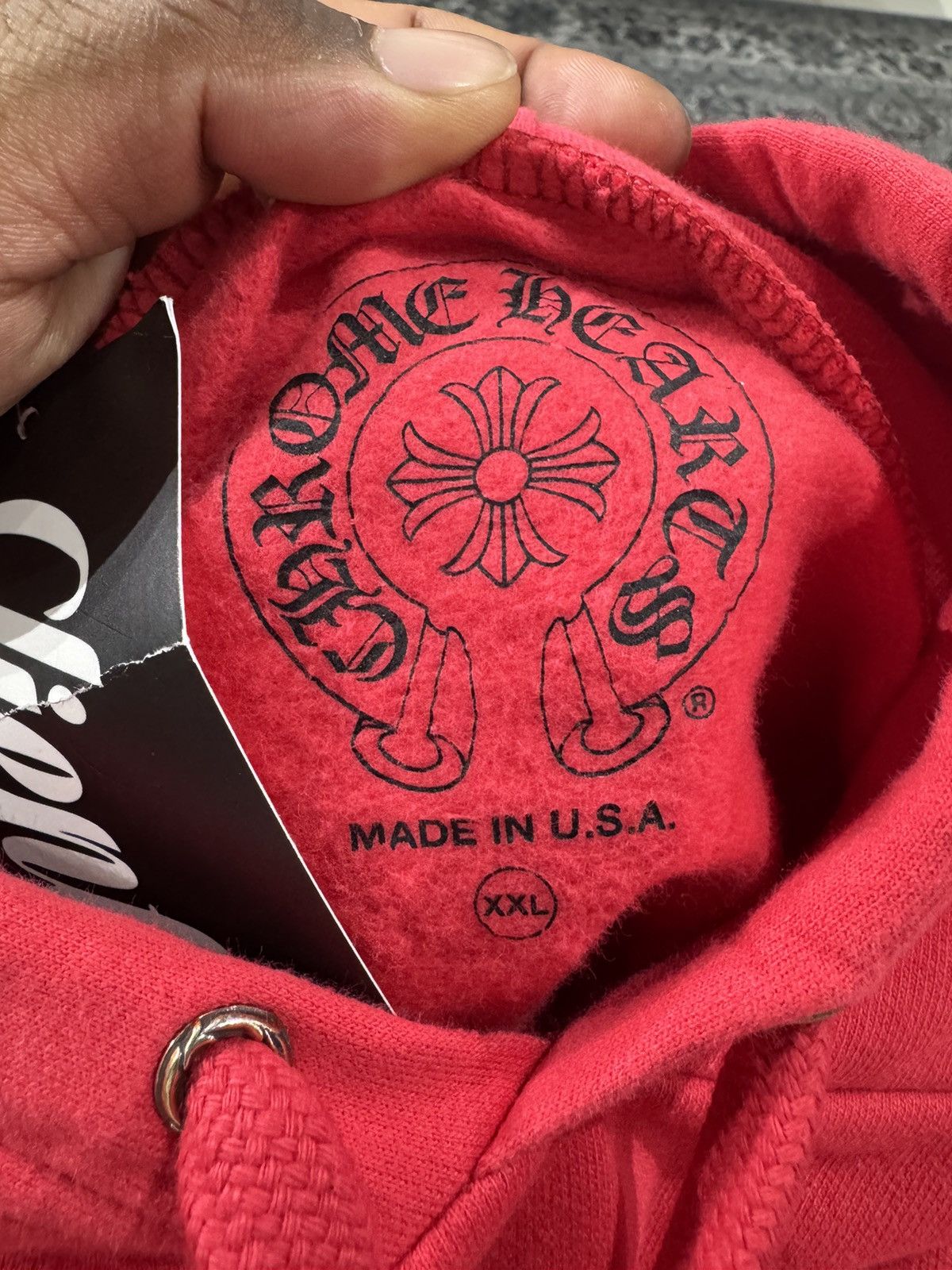 Chrome Hearts Chrome Hearts Website Scroll Logo Hoodie Size US XXL / EU 58 / 5 - 9 Thumbnail