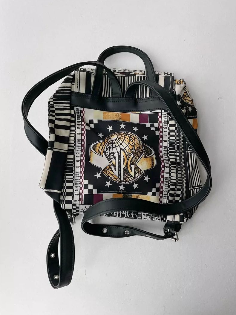 Jean Paul Gaultier Jean Paul Gaultier 95AW Global TV Backpack bag 2504-Nextarr Size ONE SIZE - 6 Thumbnail