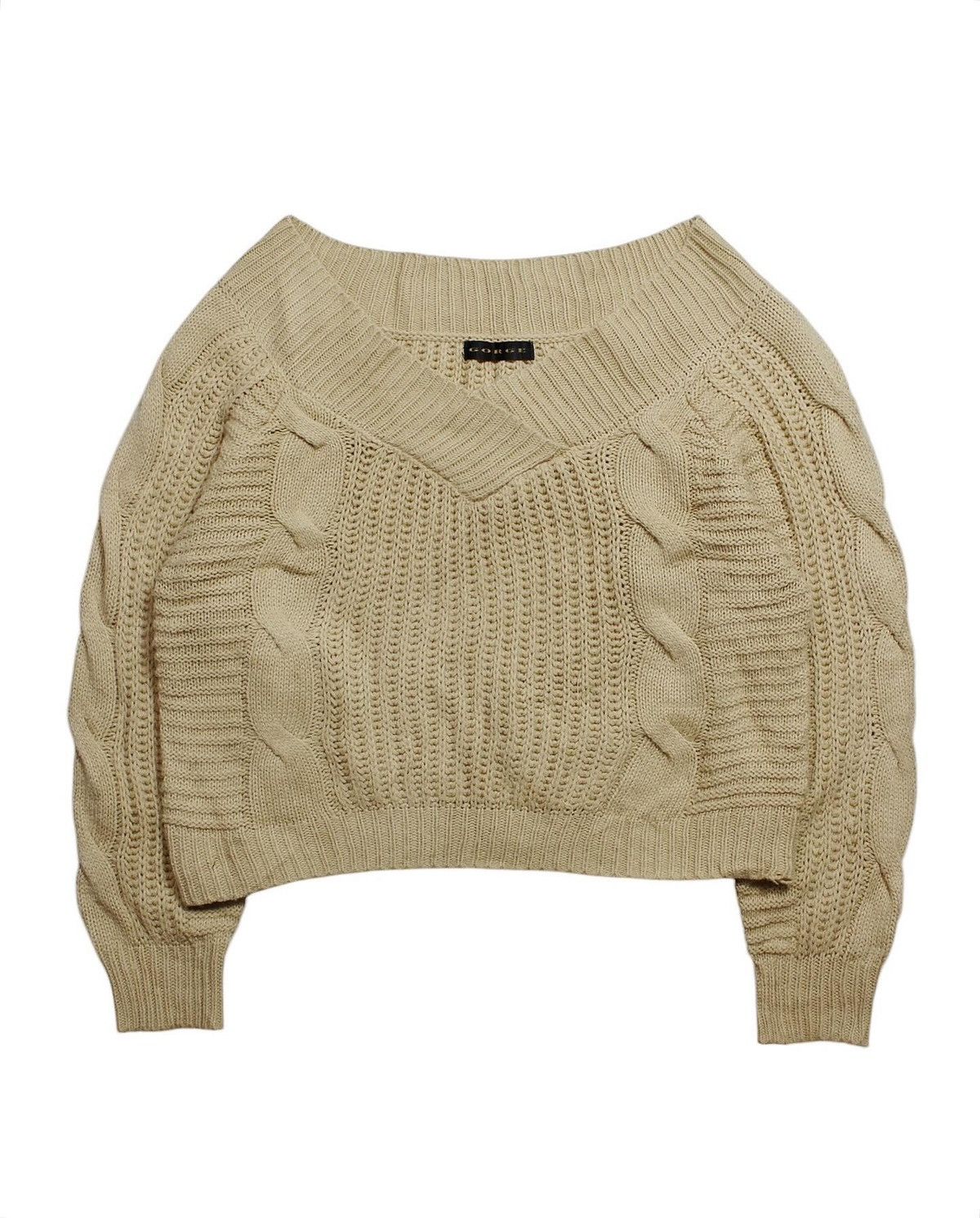 Japanese Brand × Lemaire × Our Legacy 2000S GORGE WOOL KNITWEAR Size ONE SIZE - 4 Thumbnail