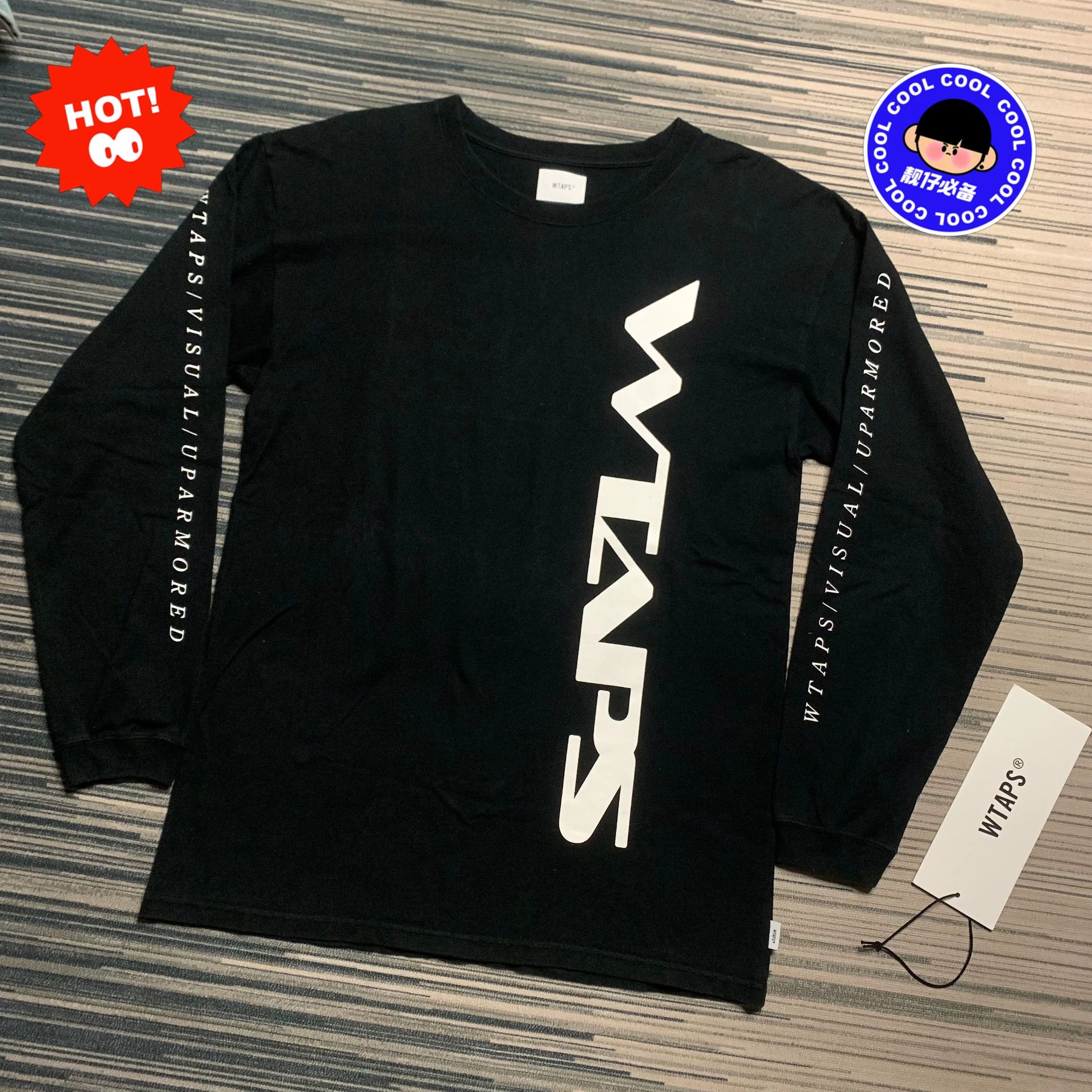 Wtaps Comme des Garçons White T-Shirt S Men Size US S / EU 44-46 / 1 - 1 Thumbnail
