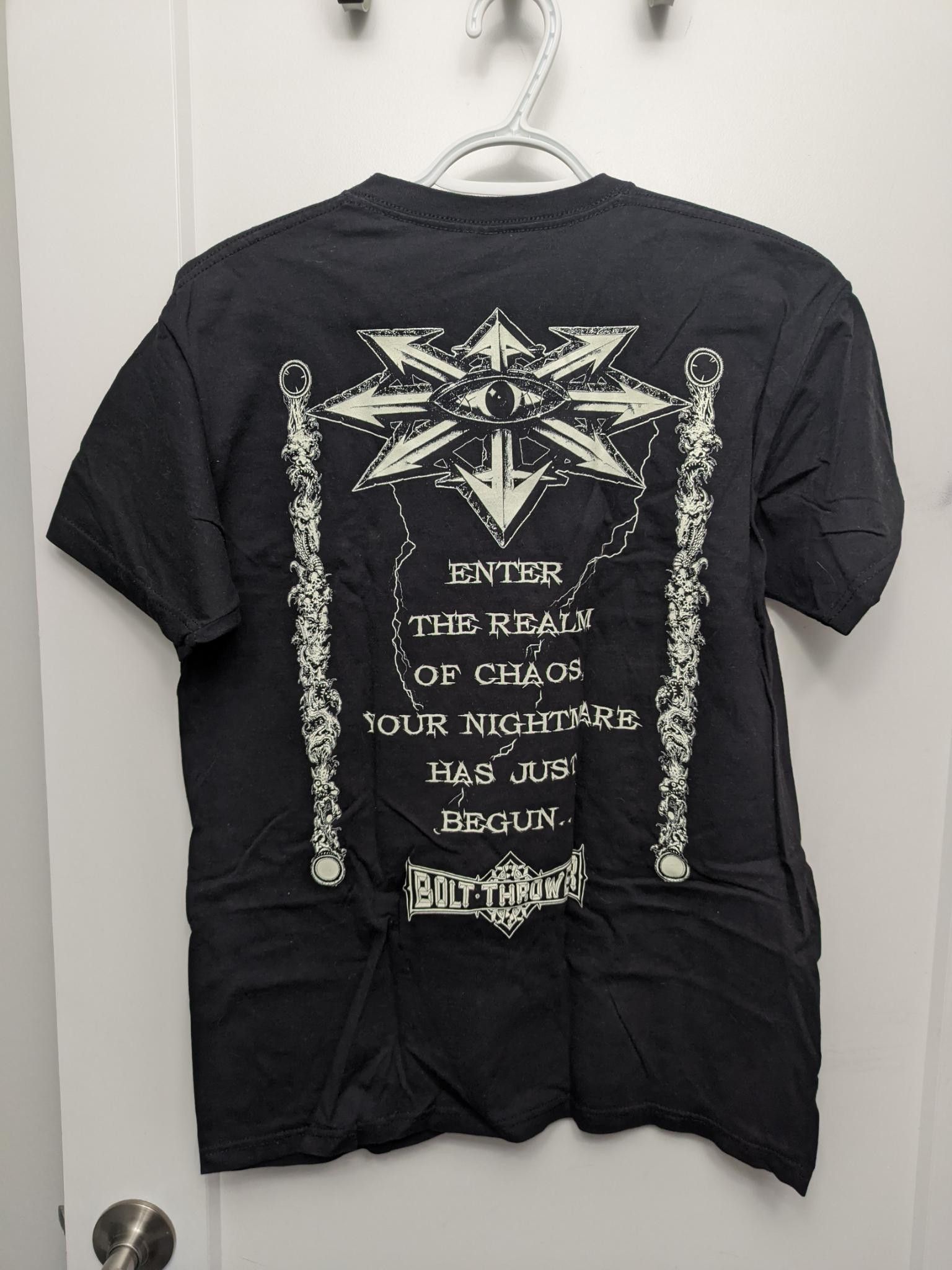 Band Tees RARE AUTHENTIC Bolt Thrower Realm of Chaos Tee from 2014 Size US M / EU 48-50 / 2 - 2 Thumbnail