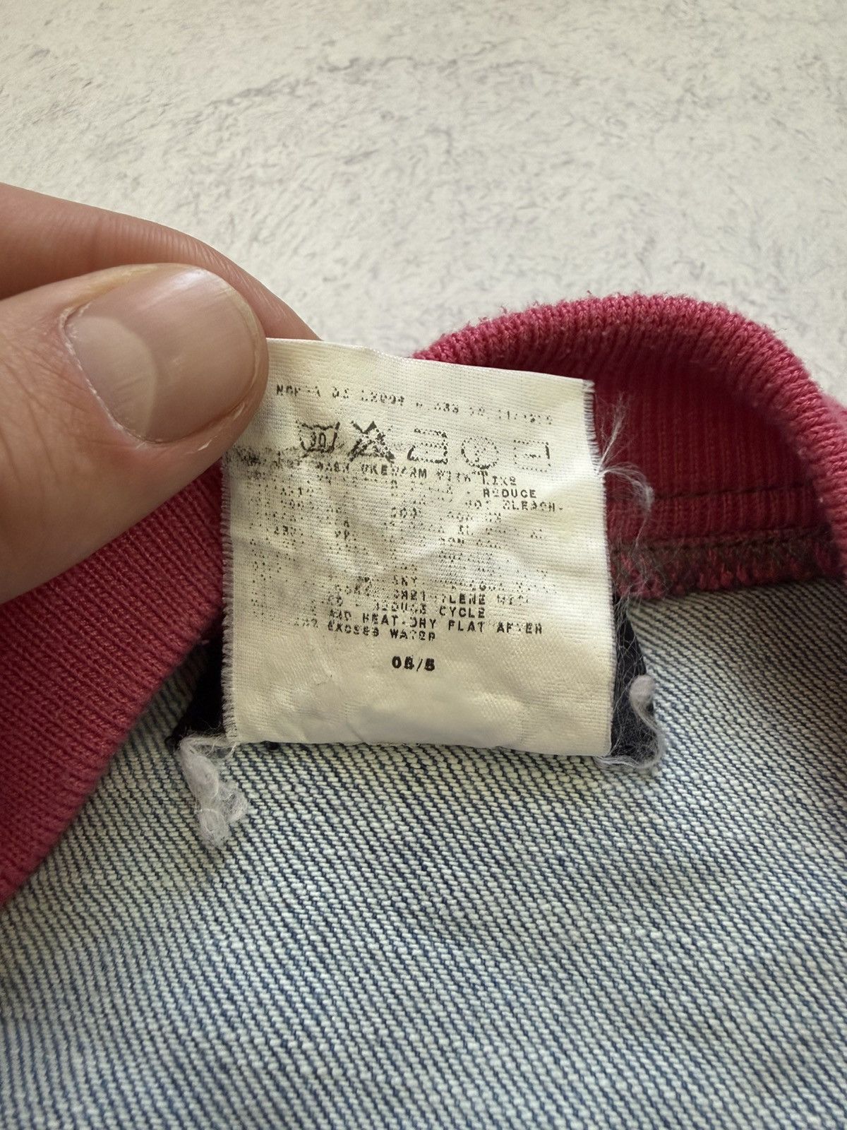 Dolce & Gabbana Vintage Dolce Gabbana Blue/Pink Denim Jacket Size 28/42 Size M / US 6-8 / IT 42-44 - 19 Thumbnail