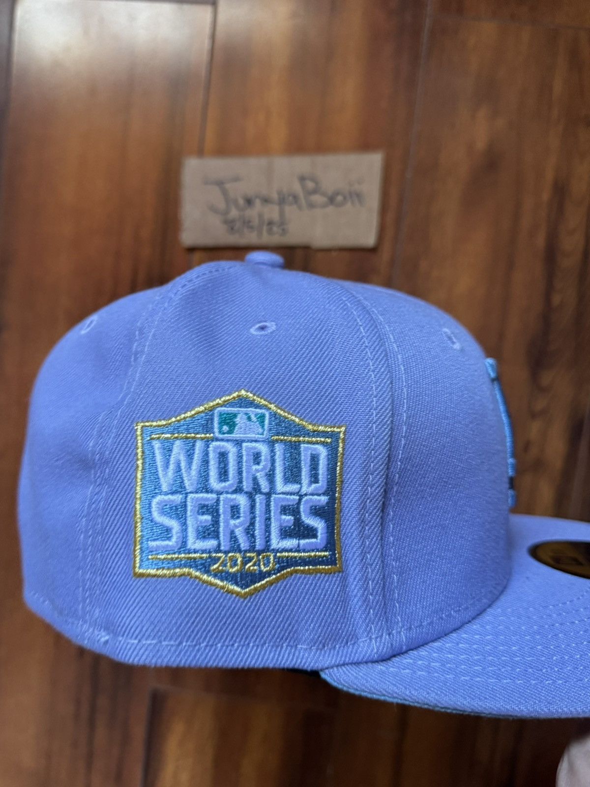 Hat Club Size 7 LA Dodgers 2020 World Series Sugar Shack Fitted Hat Size ONE SIZE - 3 Thumbnail
