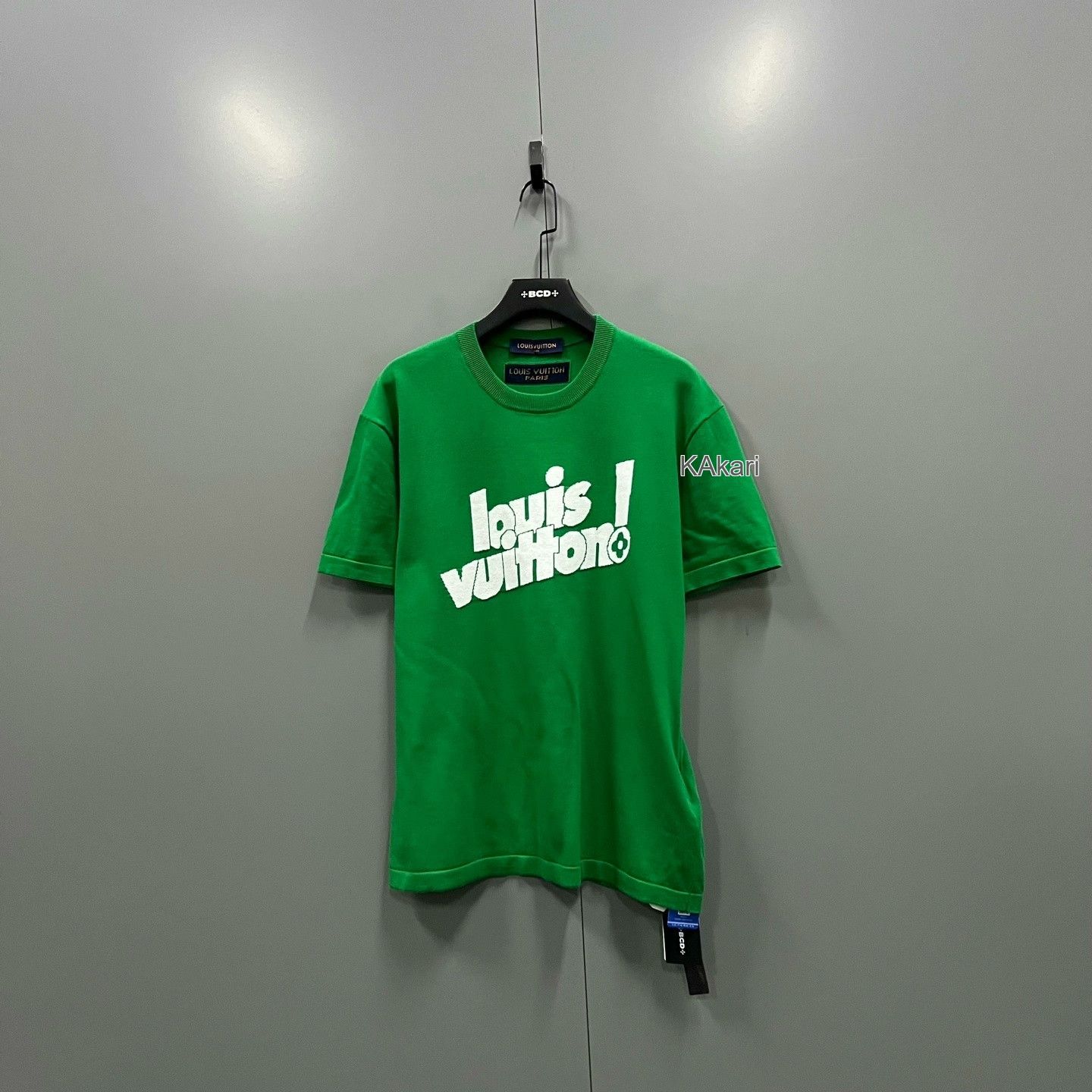 Louis Vuitton Louis Vuitton Green Logo Short-Sleeve Size US L / EU 52-54 / 3 - 1 Thumbnail