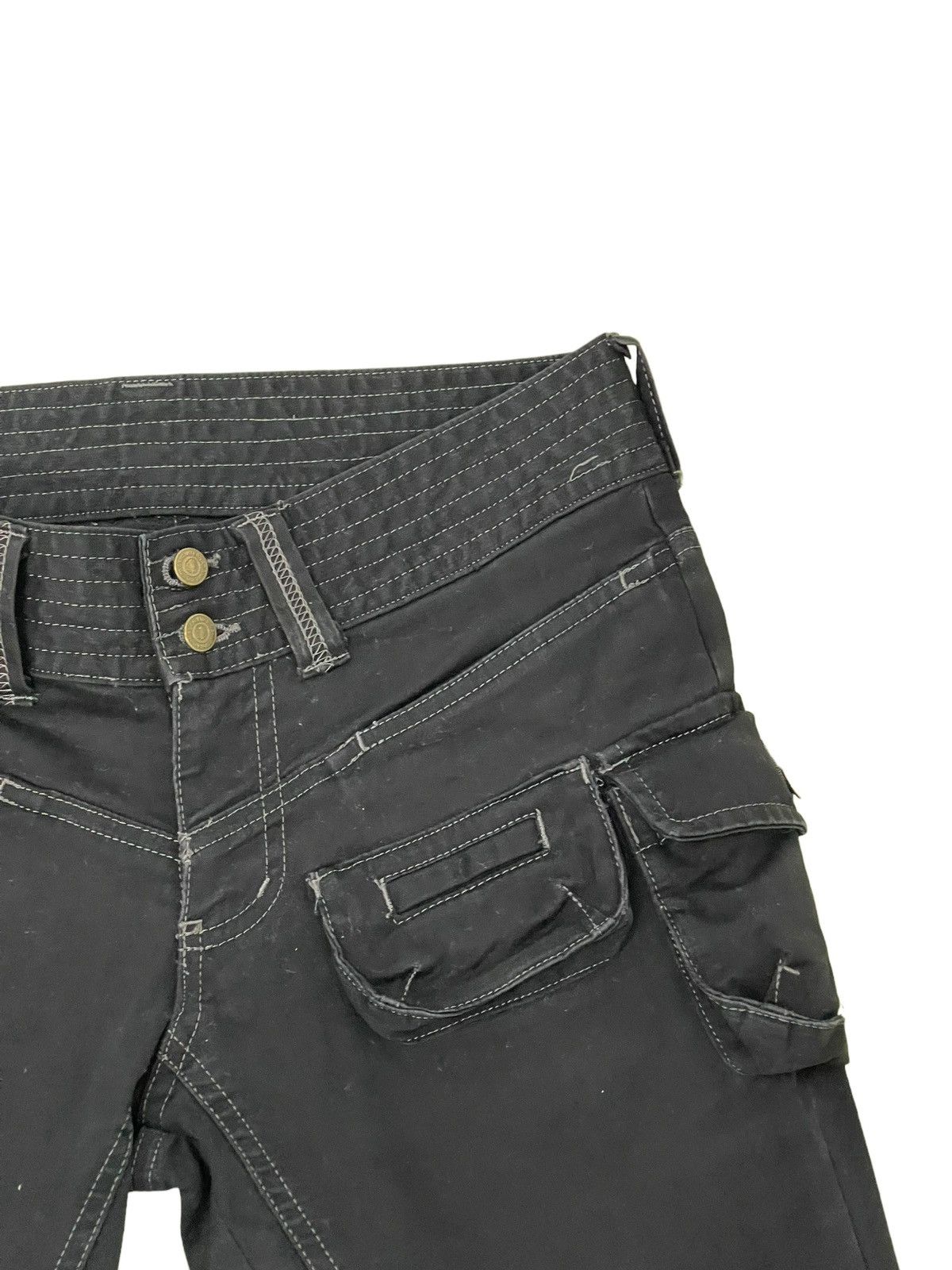 Tornado Mart Flare Jeans Tornado Mart Stretch Boot Cut 8🟦8 Size US 29 - 10 Thumbnail