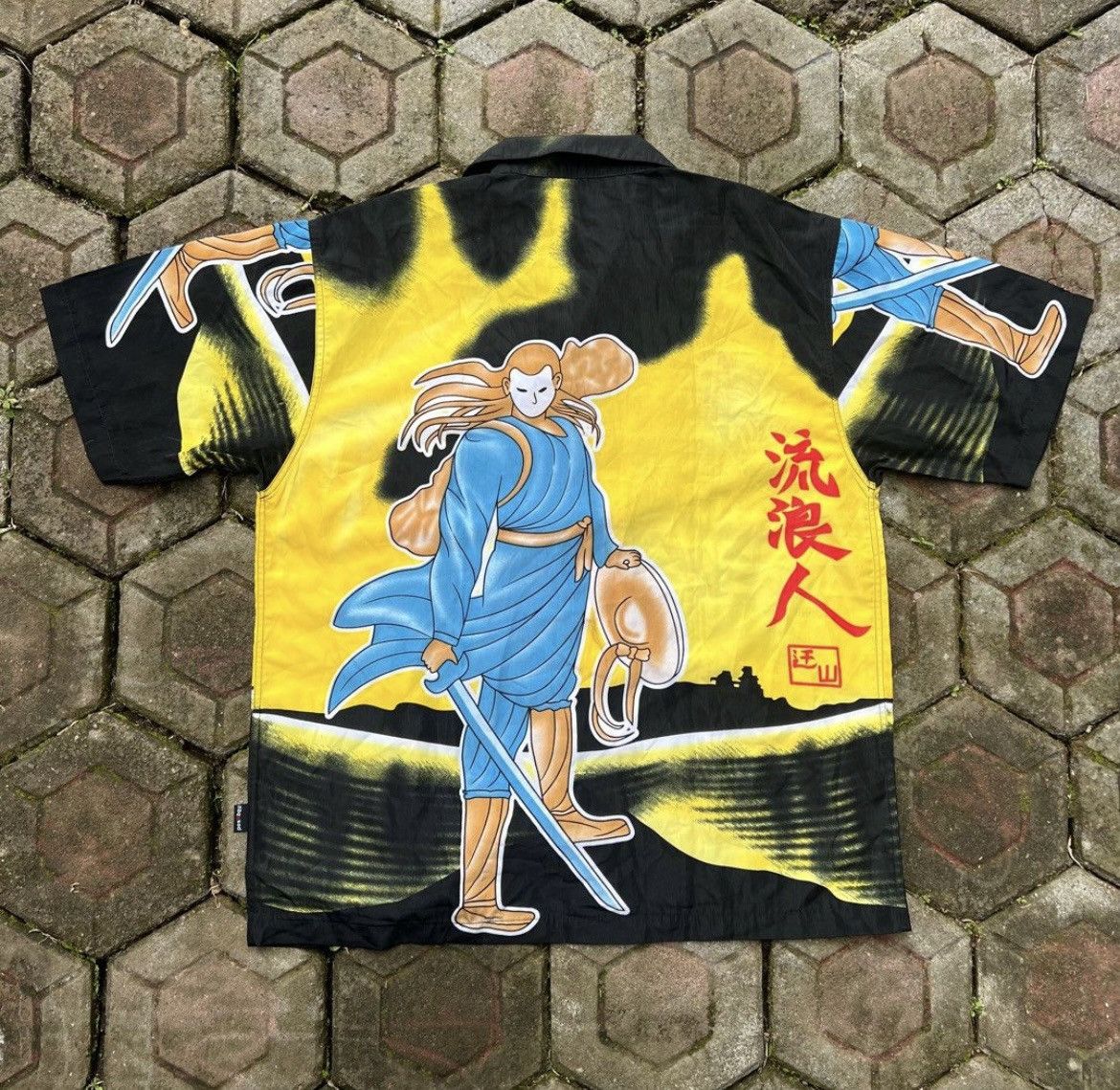 Anime × Vintage Vintage Y2K Superhero AOP collar shirt Size US XL / EU 56 / 4 - 2 Thumbnail