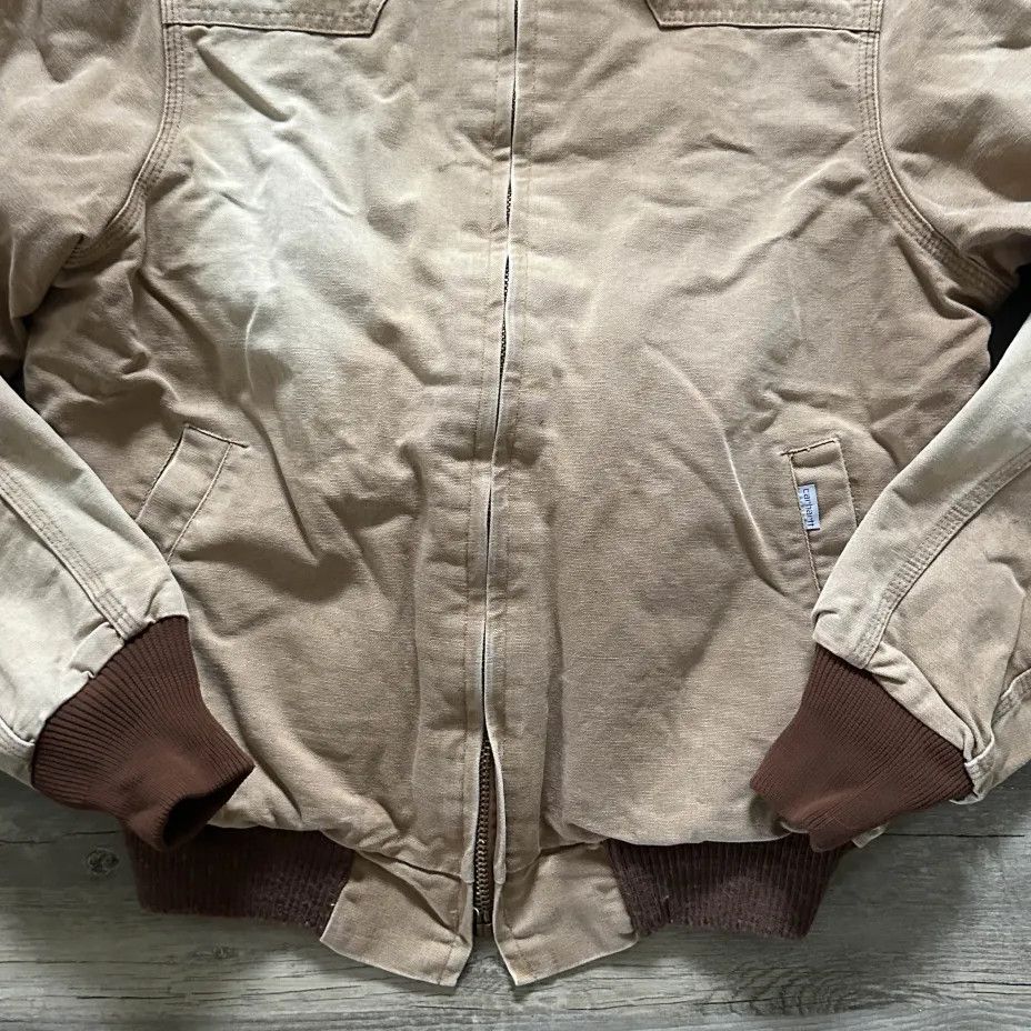 Carhartt Vintage Carhartt J13 BRN Santa Fe Red Duck Lining Jacket Size US S / EU 44-46 / 1 - 2 Thumbnail