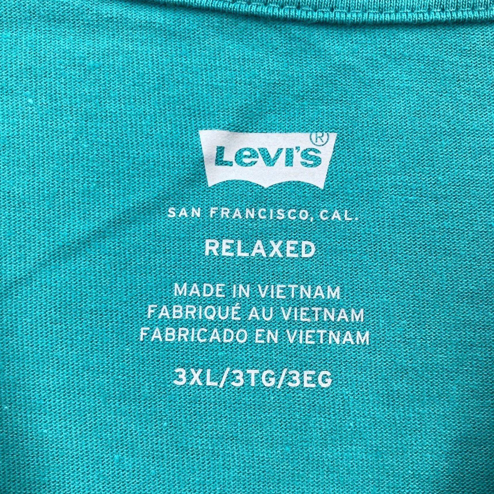 Levi's Levi's Short Sleeve T-Shirt Mens 3XL Blue Casual Preppy Shirt (Big & Tall) Size US XXL / EU 58 / 5 - 4 Thumbnail