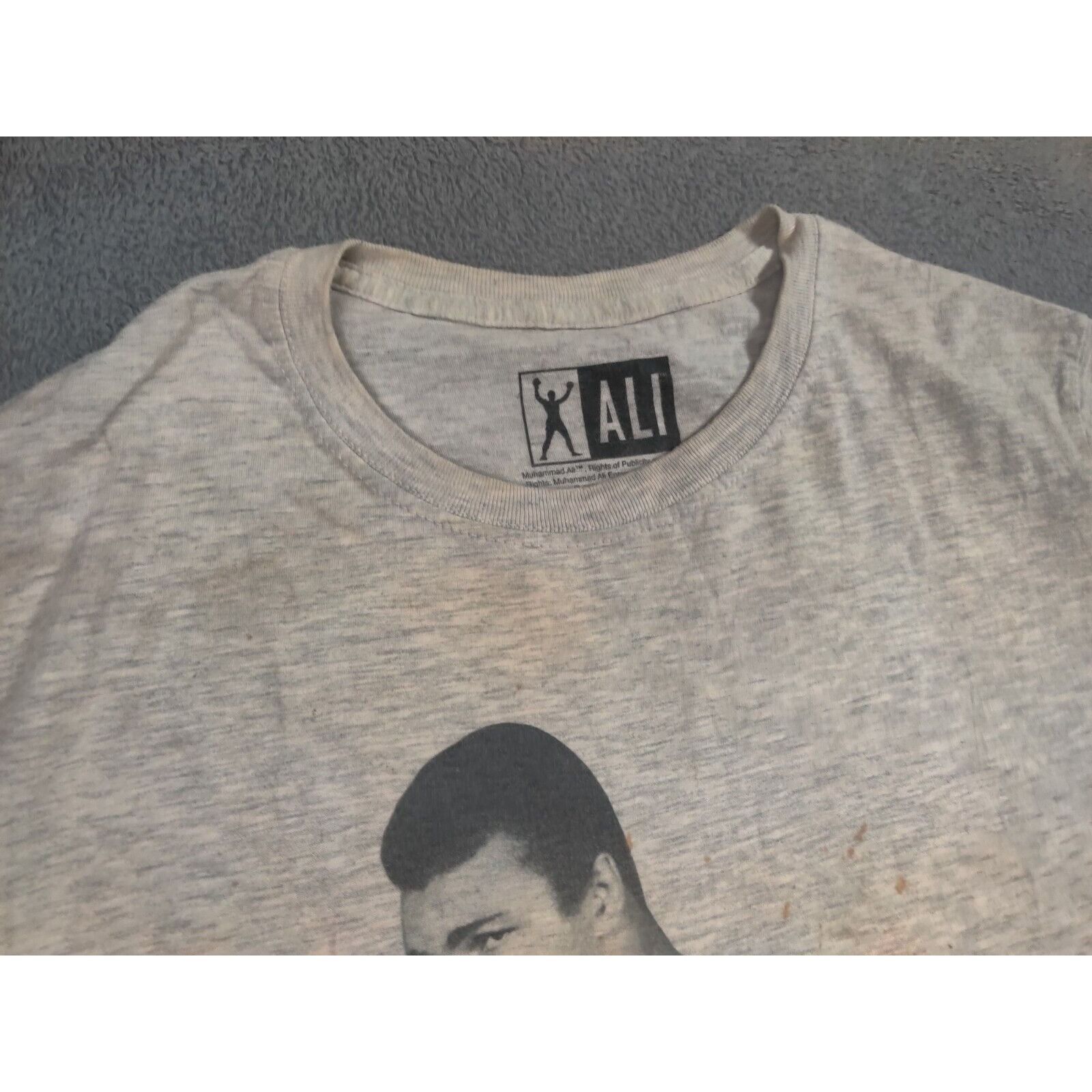Other Muhammad Ali Shirt Adult Mens Medium Gray Blue The Greatest Size US M / EU 48-50 / 2 - 15 Thumbnail
