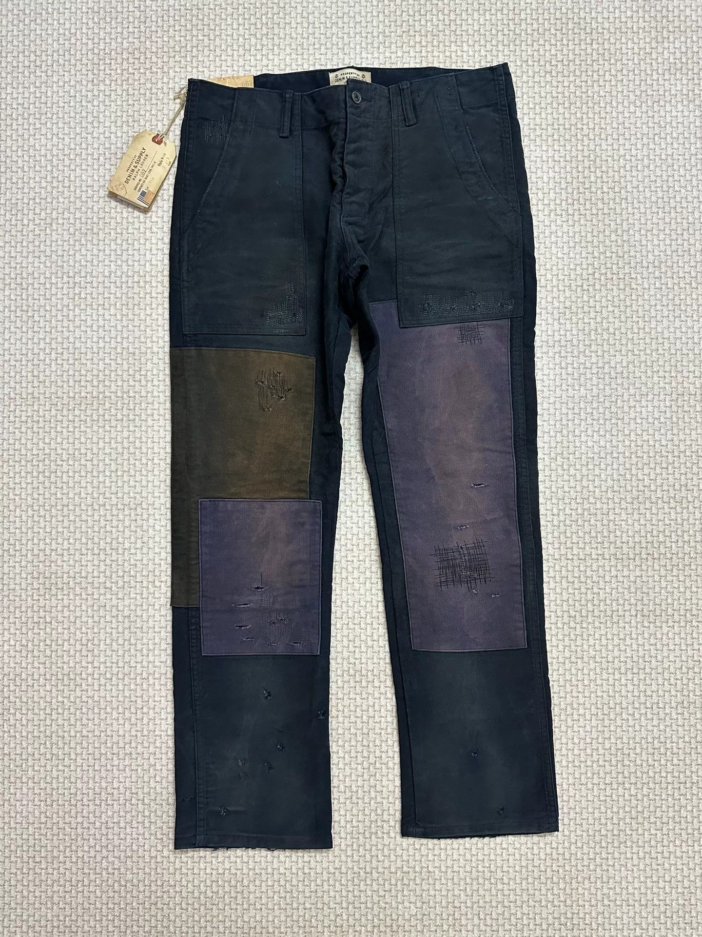 Denim & Supply Ralph Lauren RRL Thick Deck Pants Size US 34 / EU 50 - 1 Thumbnail
