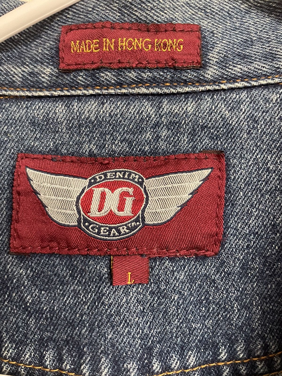 Vintage Vintage Genuine Denim Gear Sz Lg Jacket Size L / US 10 / IT 46 - 3 Thumbnail