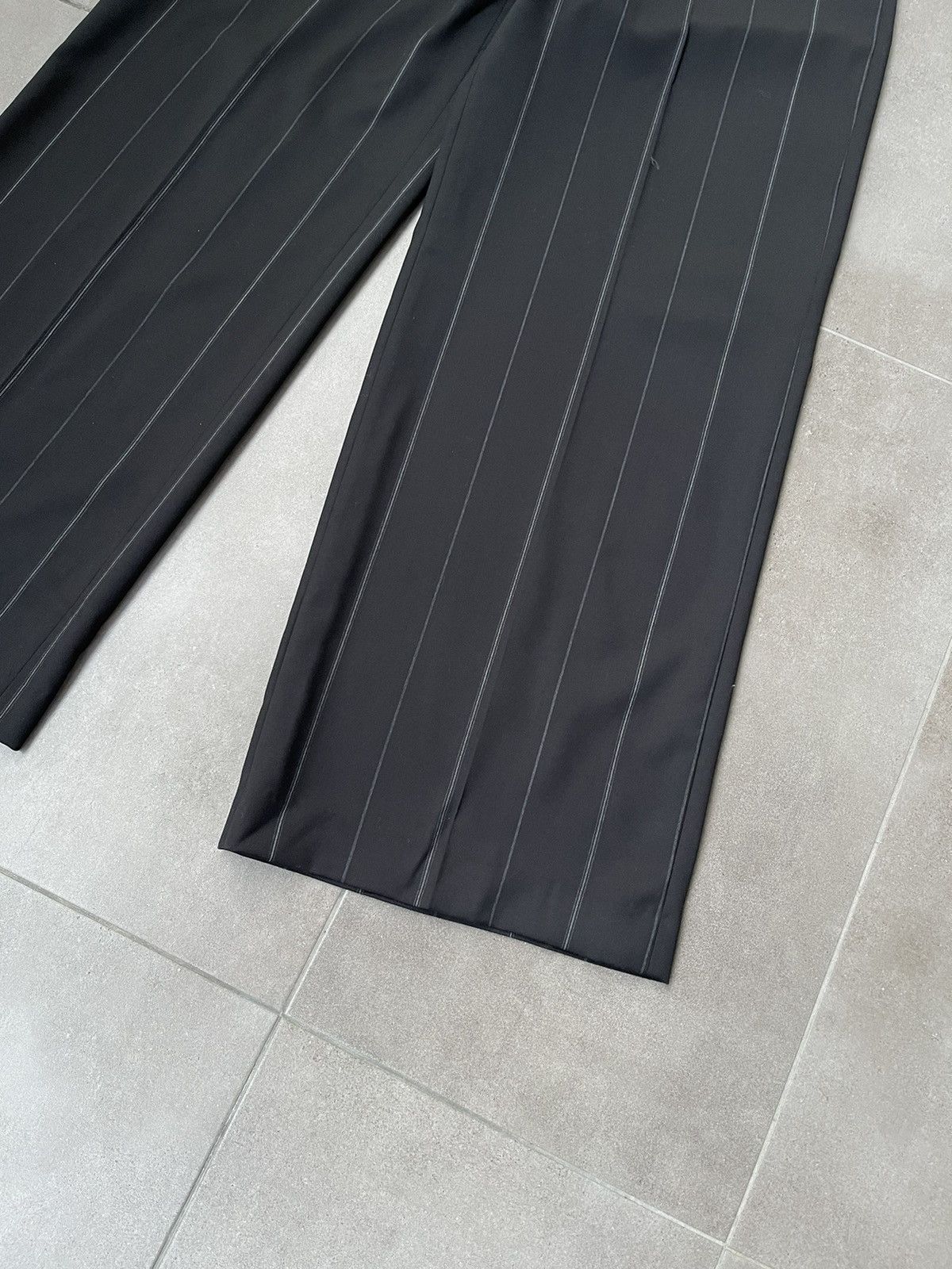 Han Kjobenhavn !DS! AW22 Han Kjobenhavn Pleated Suit Black Track Trousers Size US 32 / EU 48 - 15 Thumbnail