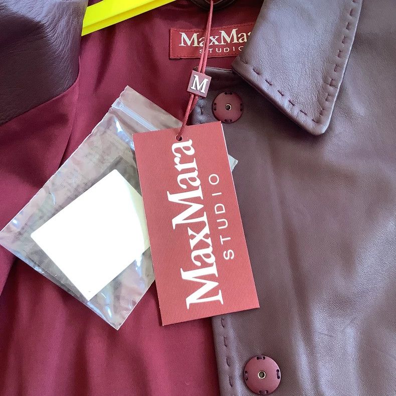 Max Mara Max Mara Women's jacket in reddish-brown sheepskin Size M / US 6-8 / IT 42-44 - 3 Thumbnail