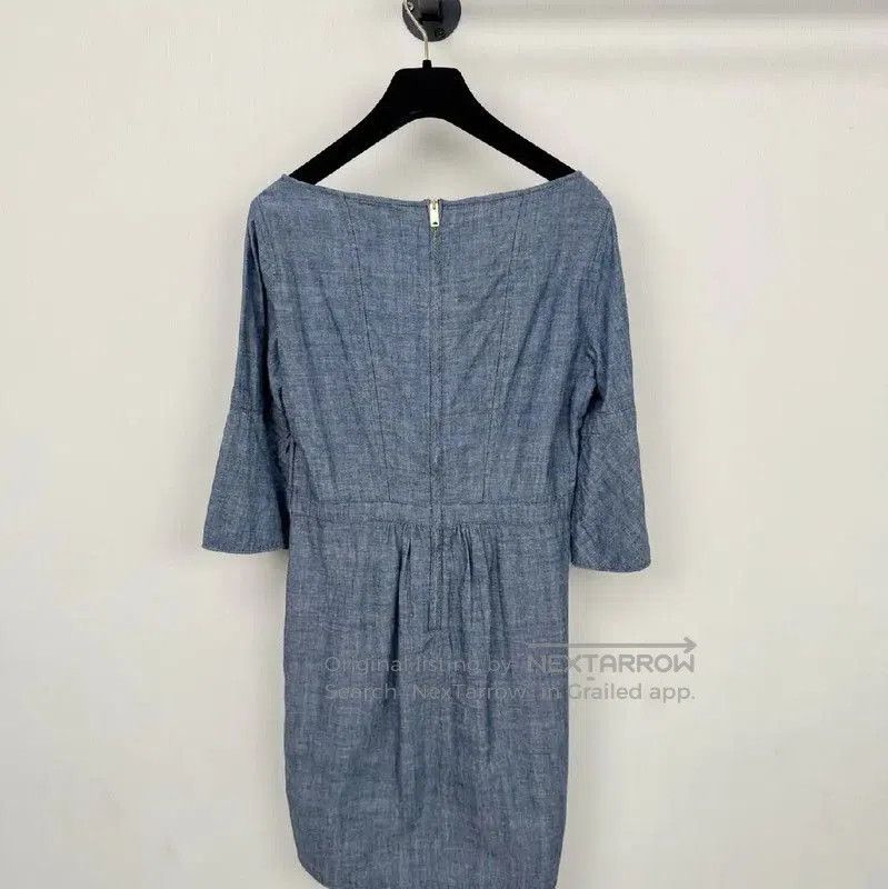 Burberry Burberry Summer Blue Short Sleeve Dress. Size XS / US 0-2 / IT 36-38 - 2 Thumbnail