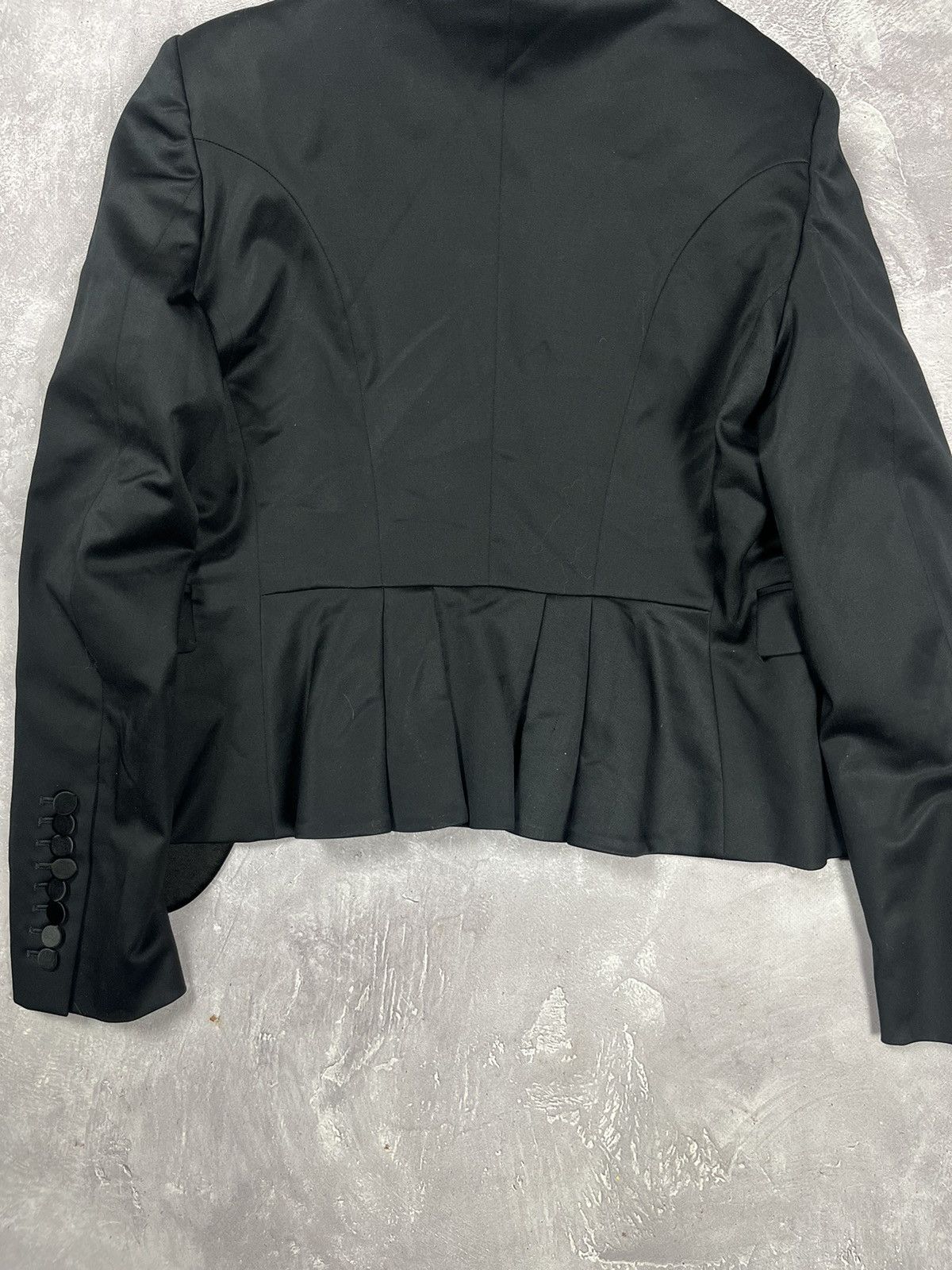Burberry Prorsum Burberry Prorsum Wool Blazer Black One Button Jacket Size M / US 6-8 / IT 42-44 - 5 Thumbnail
