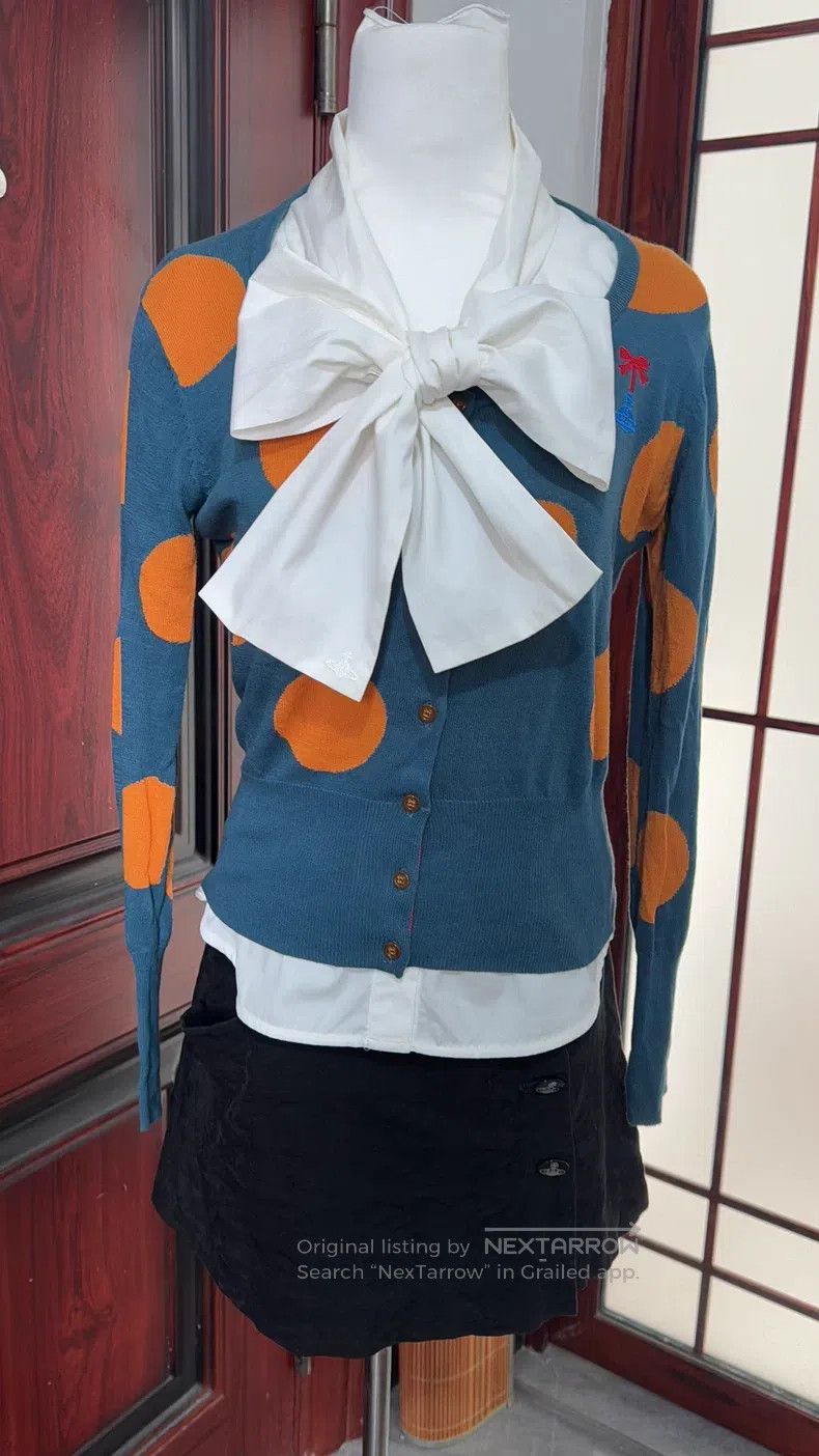 Vivienne Westwood Vivienne Westwood Crewneck Knit Cardigan Size M / US 6-8 / IT 42-44 - 2 Thumbnail
