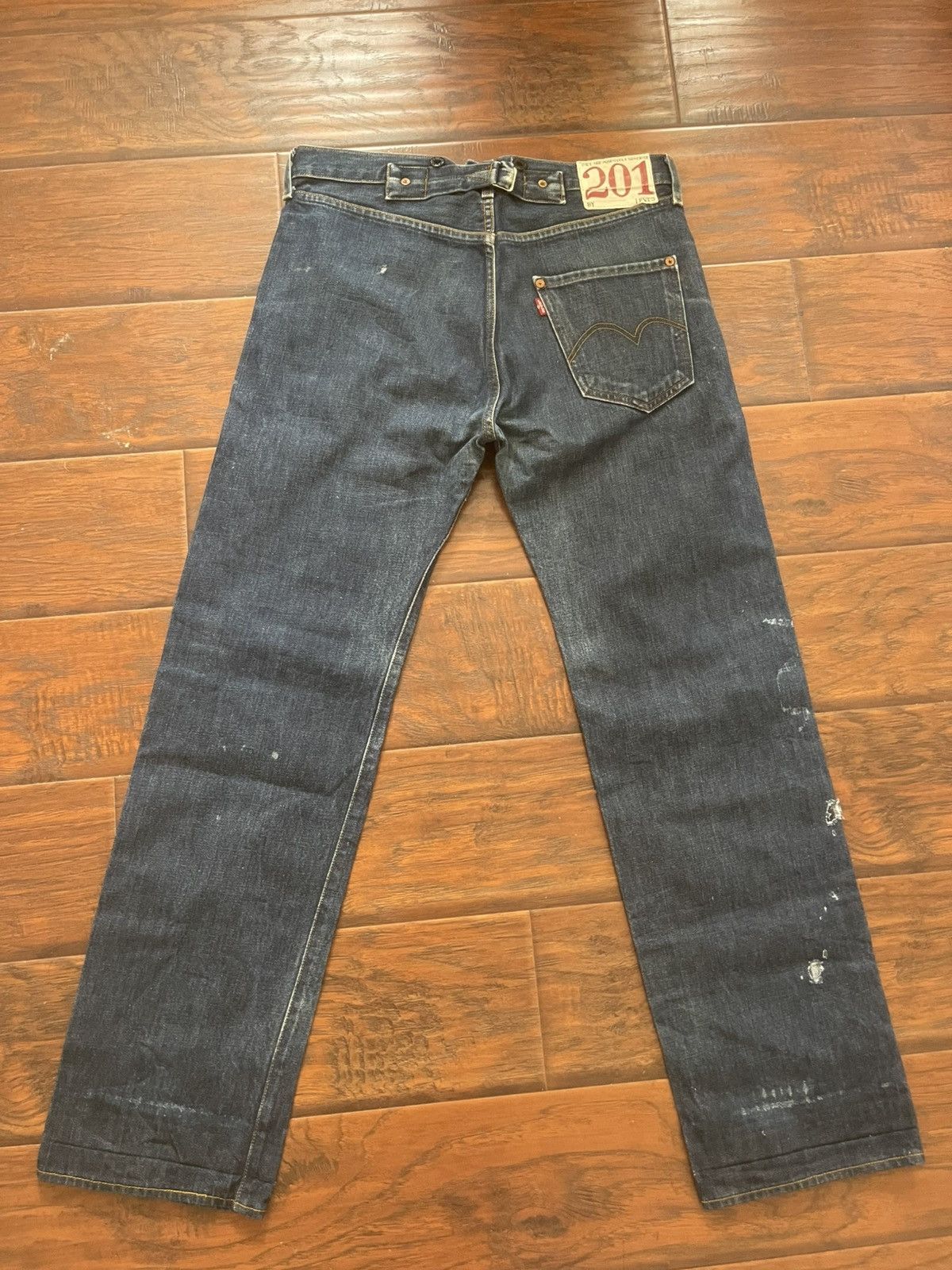 Levi's Vintage Levi 201 1870-1901 reproduction W29 L32 Size US 29 - 5 Thumbnail