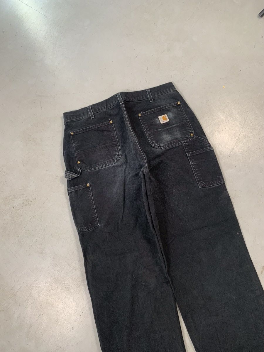 Carhartt Vintage Carhartt b01 BLK double knee denim Size US 38 / EU 54 - 4 Thumbnail
