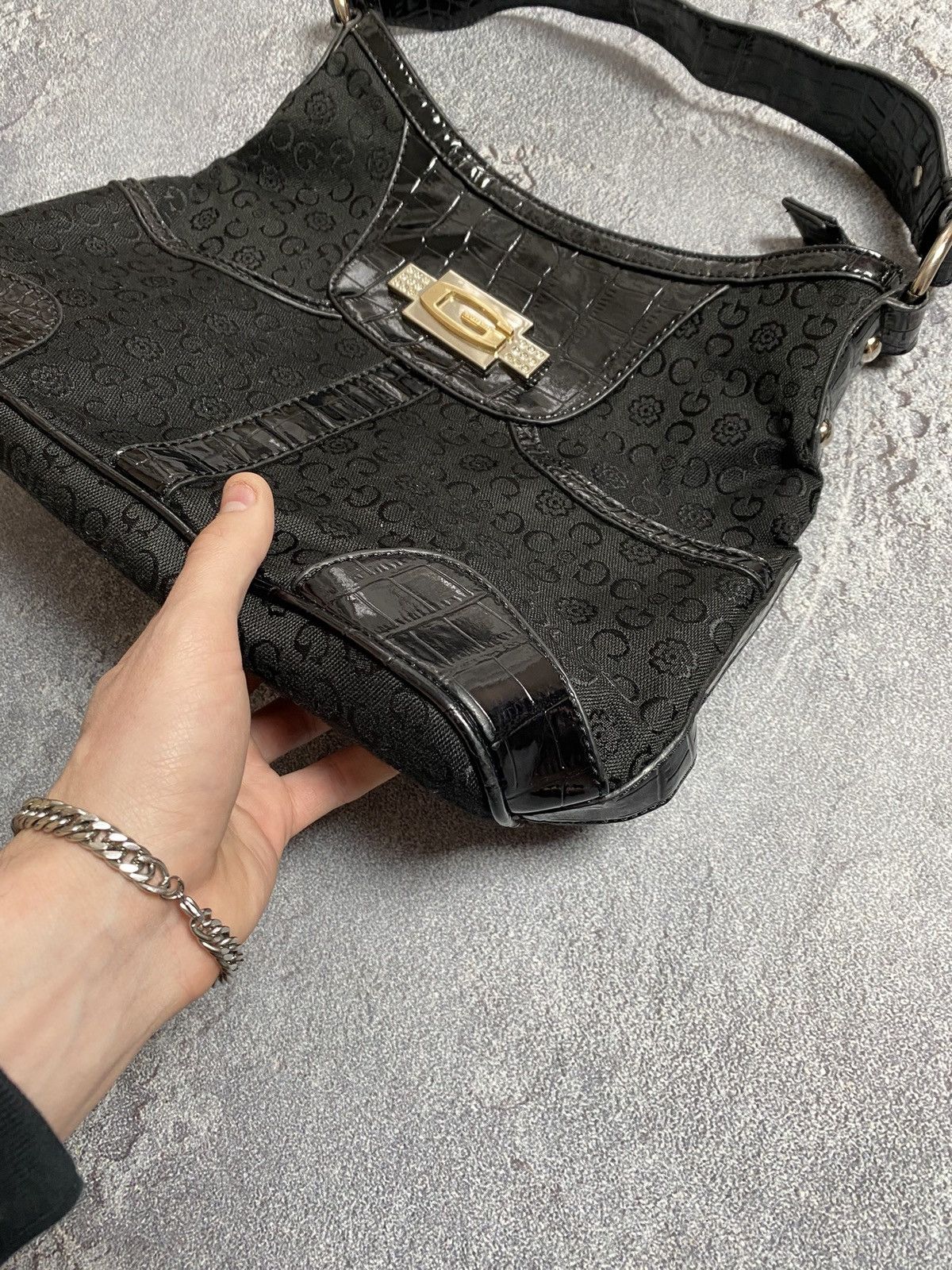 Guess Gussaci shoulder bag vintage Size ONE SIZE - 6 Thumbnail