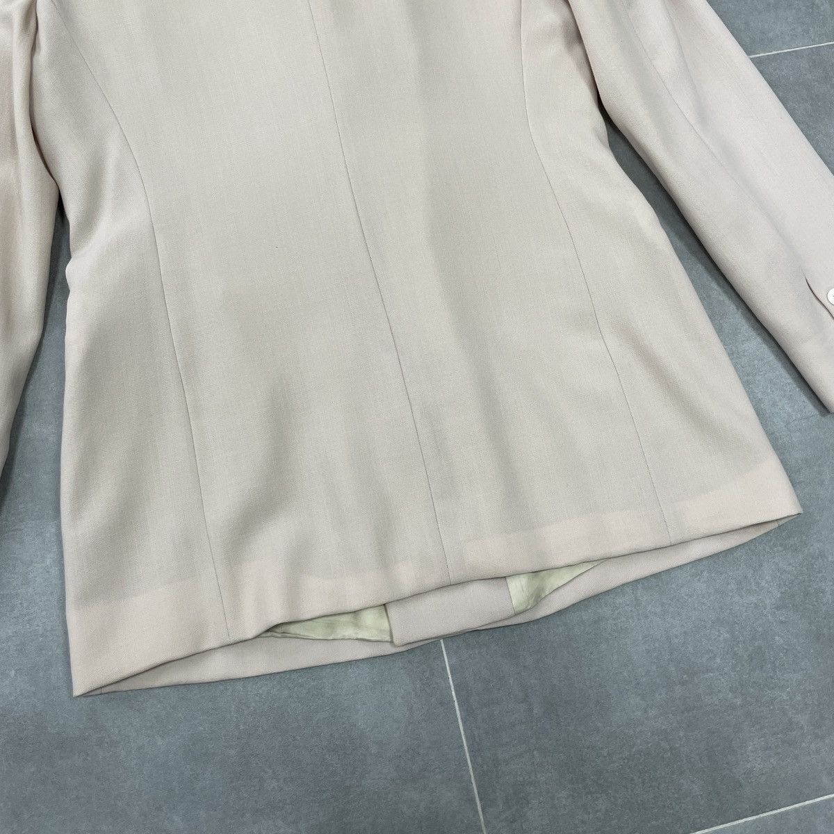 Emporio Armani × Vintage Vintage Emporio Armani Wool Blazer Size 46 Size L / US 10 / IT 46 - 22 Thumbnail