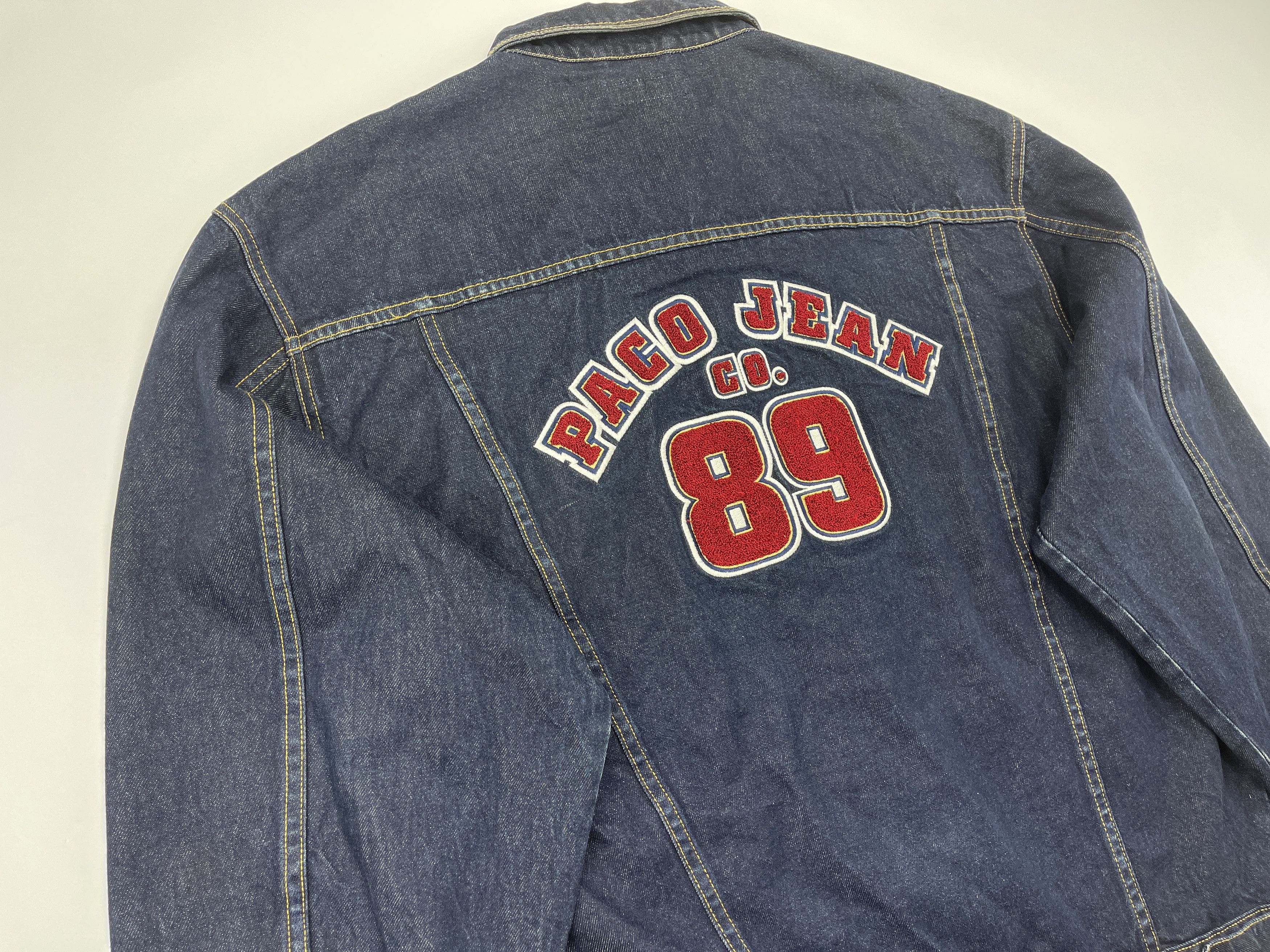 Vintage Paco jacket, Paco Sport, vintage denim jacket, 90s hip hop L Size US L / EU 52-54 / 3 - 5 Thumbnail
