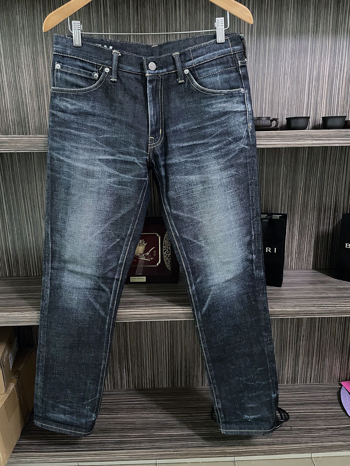 Visvim Visvim 14FW Social Sculpture Denim 04NW 0114205005010 W32L30 Size US 32 / EU 48 - 1 Thumbnail