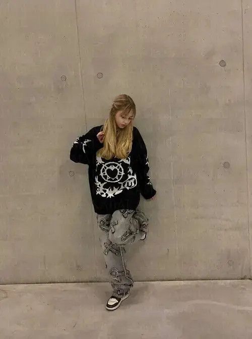 Japanese Brand Womens Y2k Harajuku Pattern Kawaii Retro Cute Size ONE SIZE - 4 Thumbnail