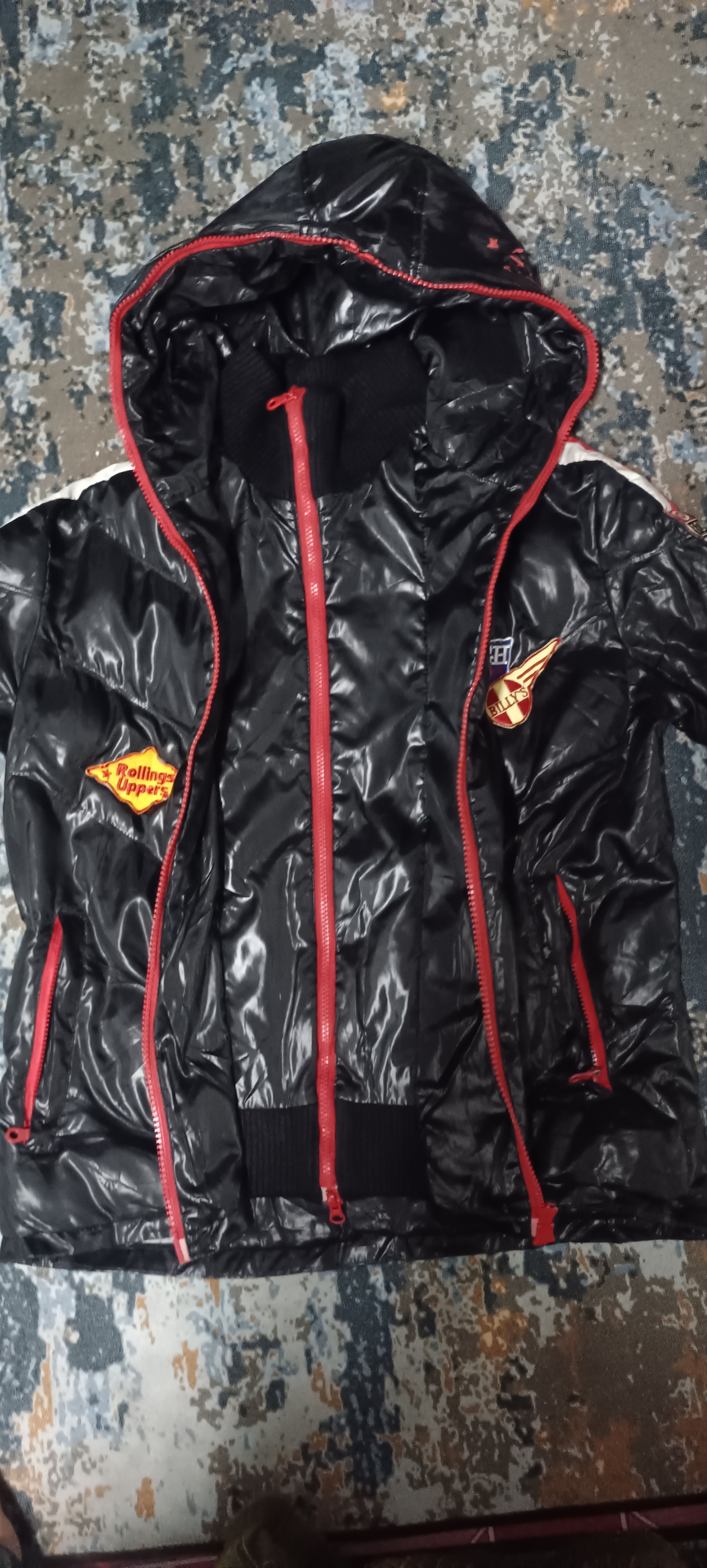 Vintage Down to south Motorcyle hoodie Jacket Size US XL / EU 56 / 4 - 3 Thumbnail