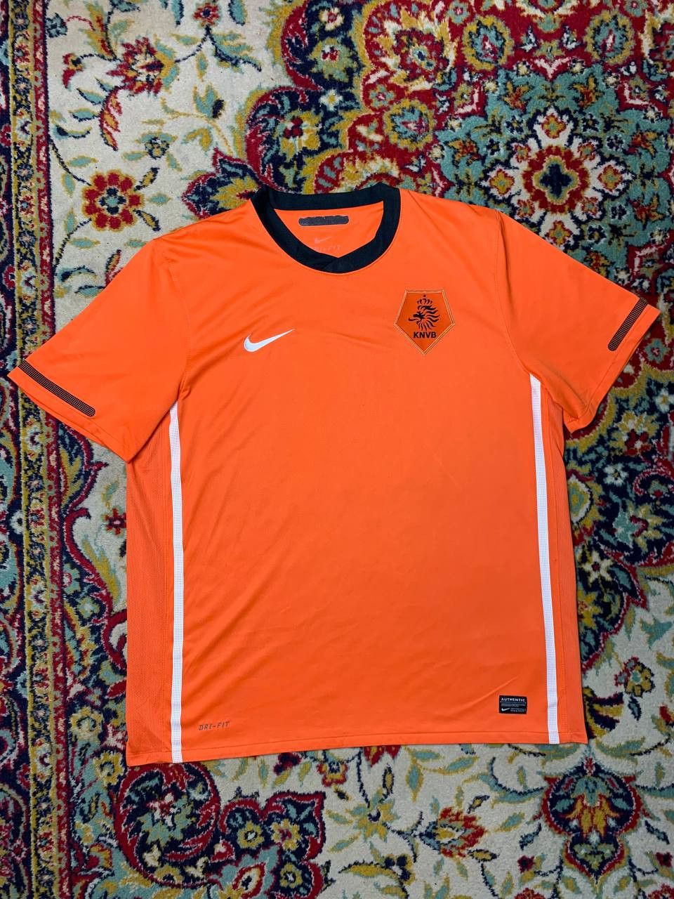 Nike Nike Holland Netherlands Soccer Jersey 376906-815 Euro UEFA Size US XL / EU 56 / 4 - 1 Thumbnail