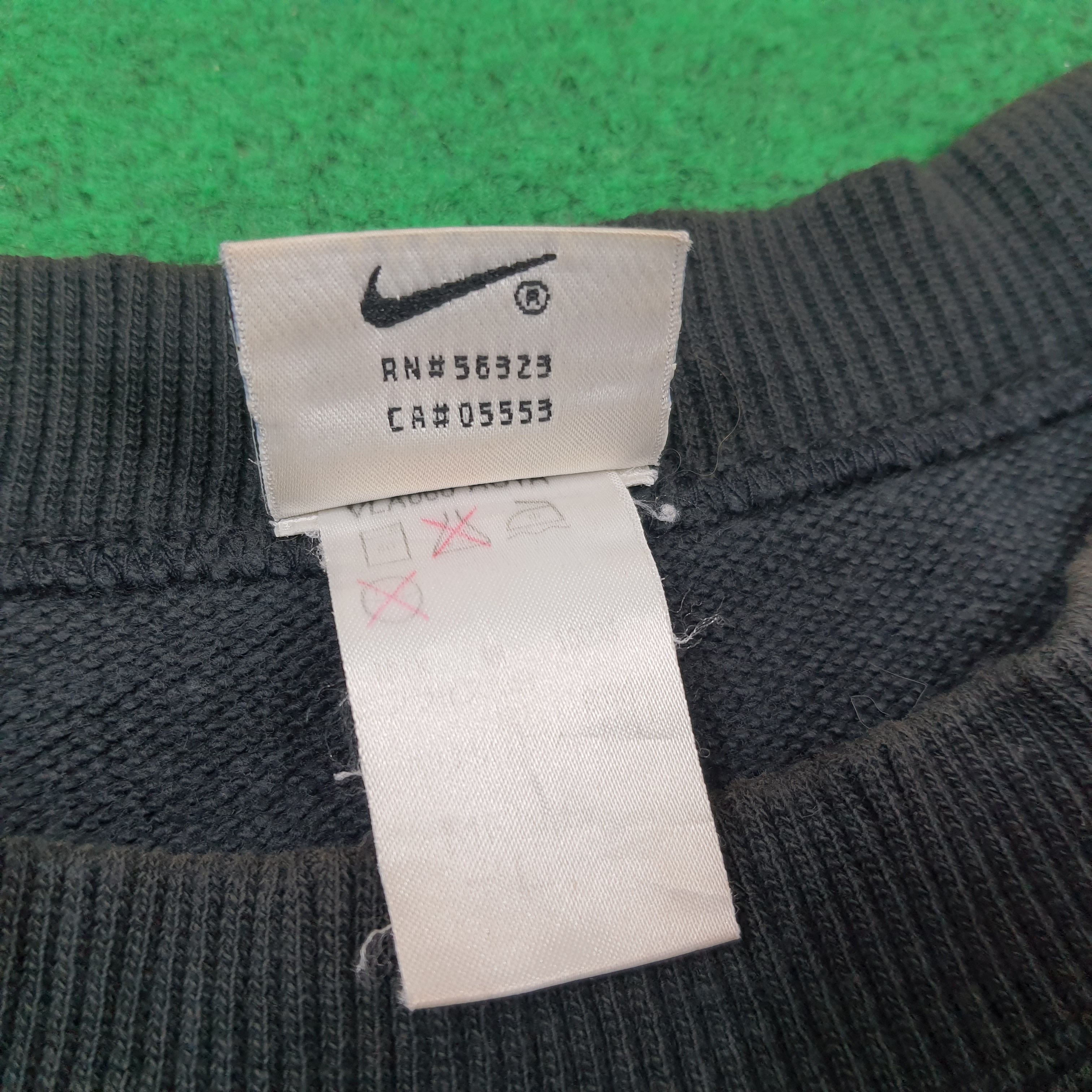 Nike Vintage 90s Nike Big Logo Embroidery Sweatshirt C291N4 Size M / US 6-8 / IT 42-44 - 7 Thumbnail