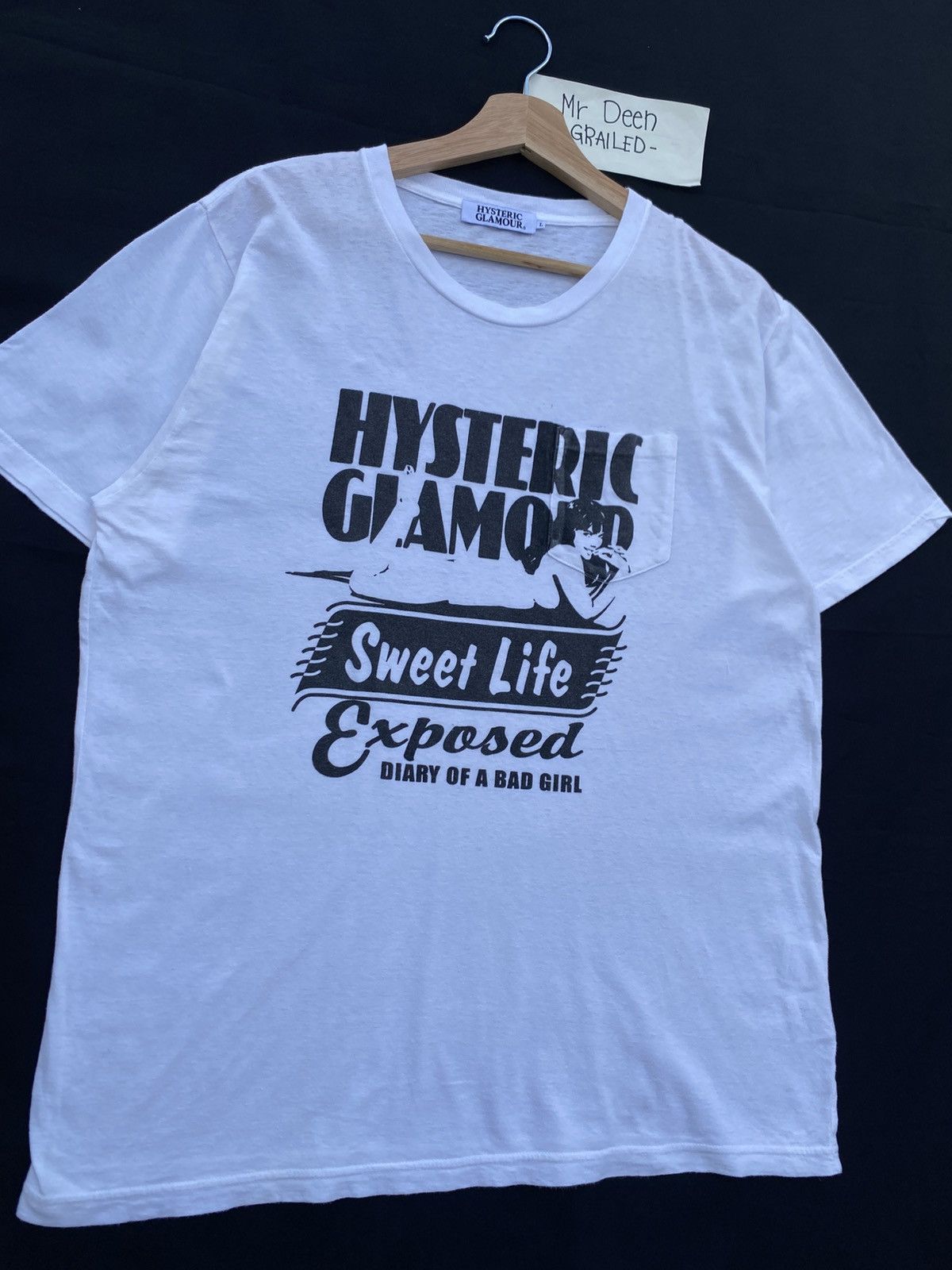 Hysteric Glamour Hysteric Glamour "Sweet Life Exposed Diary of a Bad Girl"Tee Size US L / EU 52-54 / 3 - 5 Thumbnail