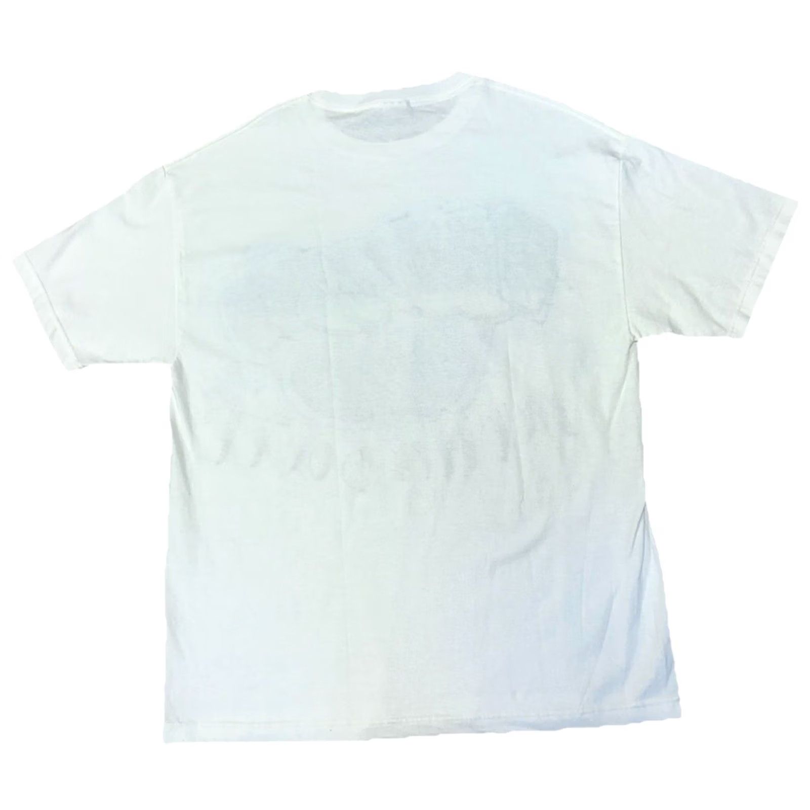 AAA VINTAGE AAA Shirt Men XL White Autistic Dad Proud Of It 90s Graffiti Art Hipster Retro Activewear Graphic Print Crew Neck Short Sleeve Cotton Size US XL / EU 56 / 4 - 3 Thumbnail