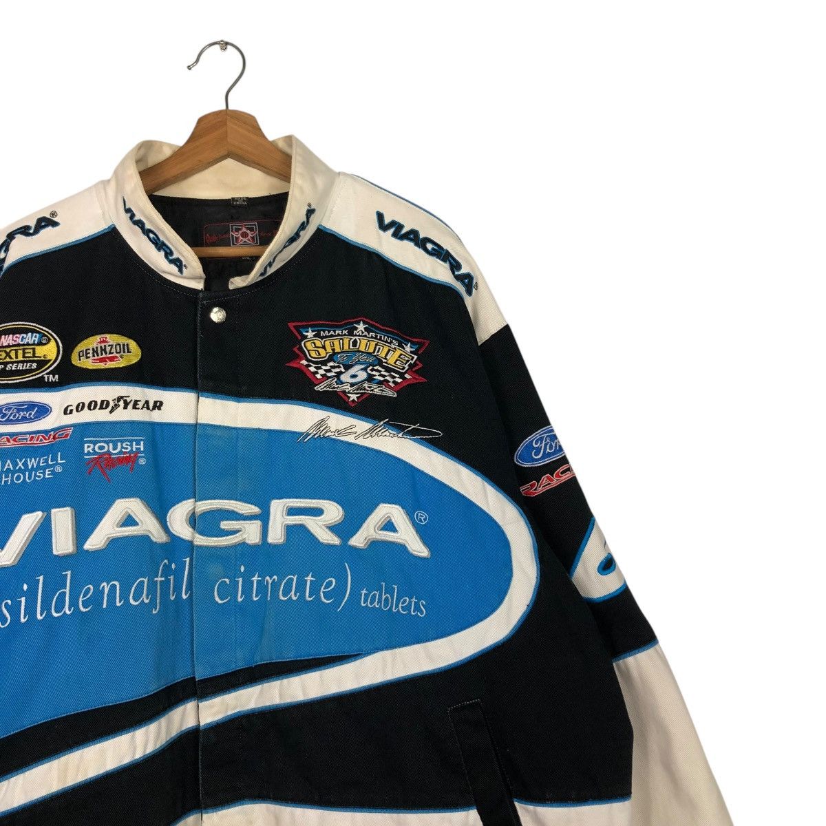 Jeff Hamilton 🔥JEFF HAMILTON OG MARK MARTIN’S VIAGRA KNICKS JACKET Size US XXL / EU 58 / 5 - 7 Thumbnail