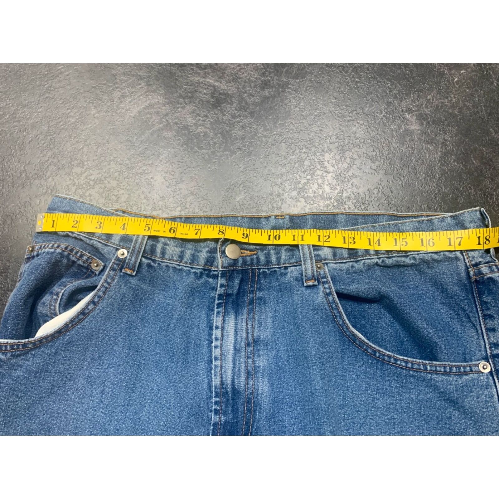Vintage VTG RLX House of Walsh Relax 5 Pocket Jeans Denim Pants Regular Men 36x32 Blue Cotton Tencel Twill 32 Inseam Mens Size US 36 / EU 52 - 4 Thumbnail
