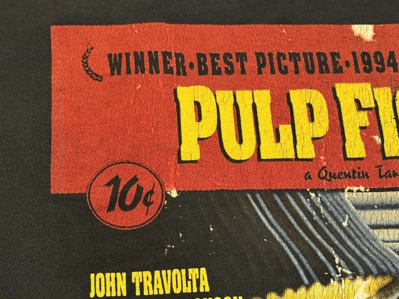 Other Vintage 1994 Pulp Fiction Quintin Tarantino Tee Shirt S Size US XL / EU 56 / 4 - 12 Thumbnail