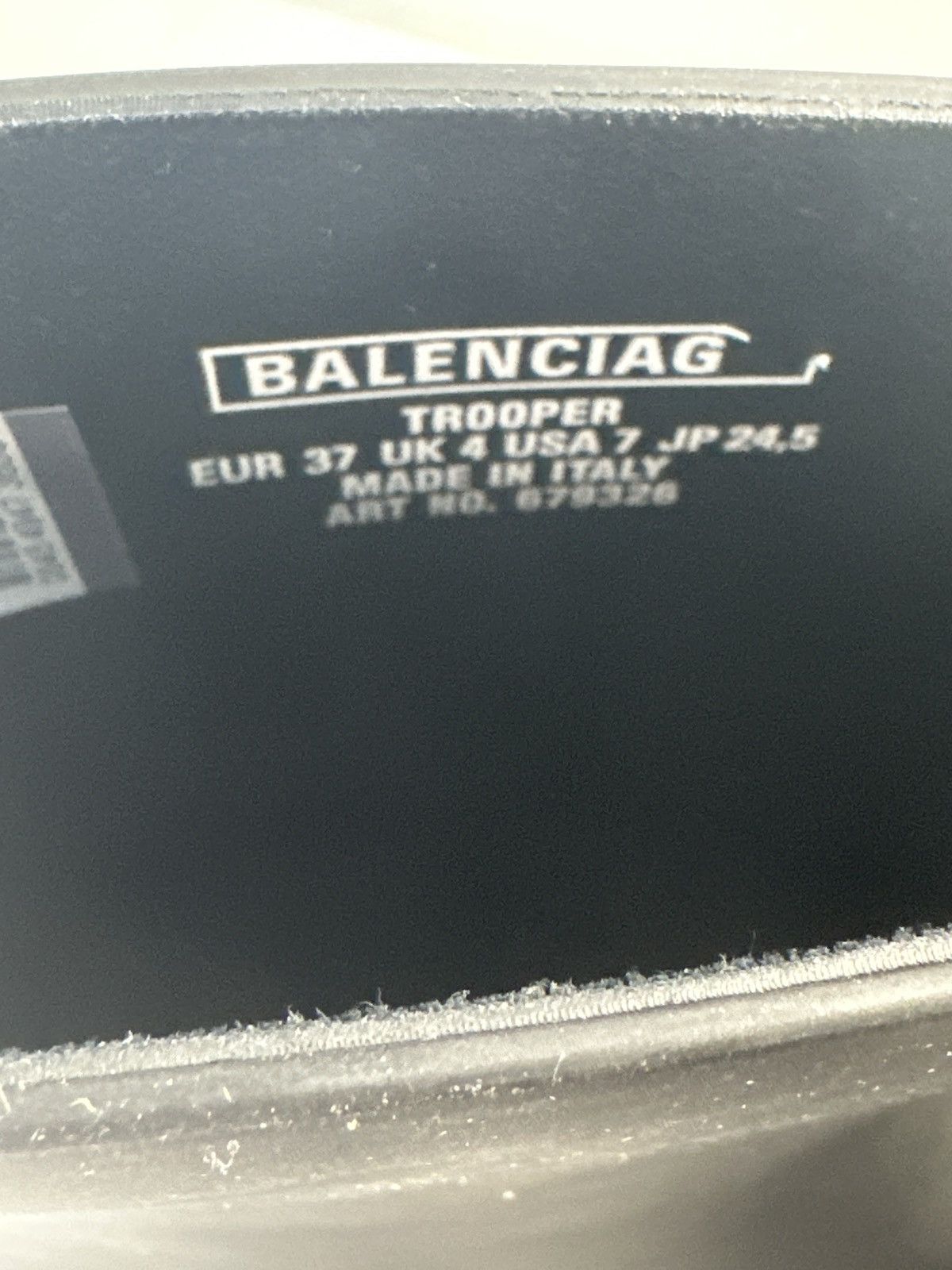 Balenciaga Balenciaga Trooper Rubber Boot (Women) Size US 7 / IT 37 - 13 Thumbnail
