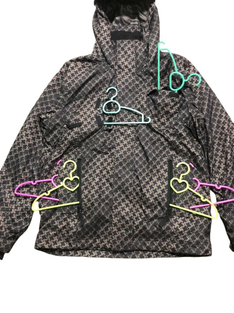 Japanese Brand Sims Snowboard Full Print Skull Crossbones Ski Jacket Size US M / EU 48-50 / 2 - 4 Thumbnail