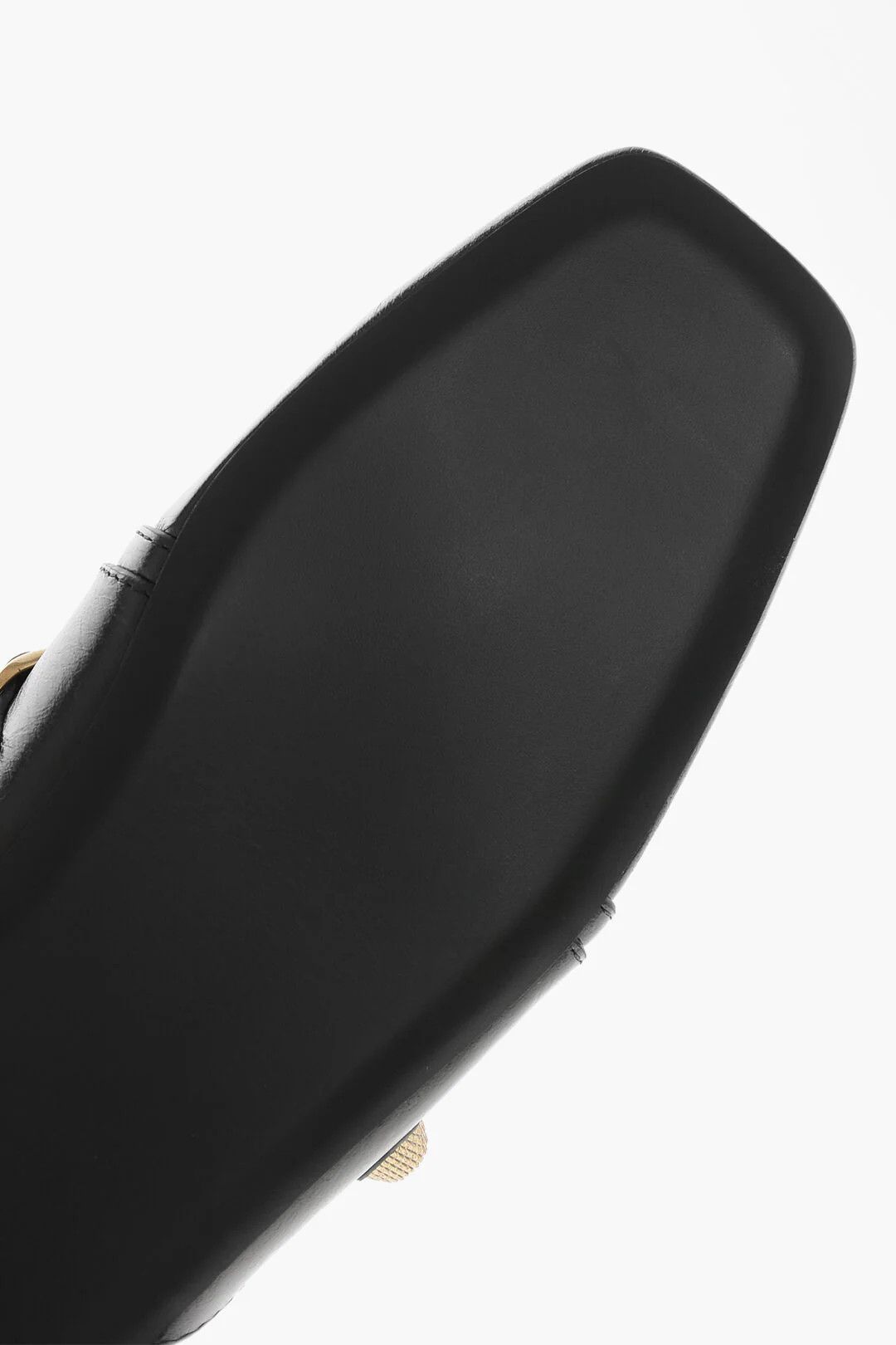 Balenciaga og1mm0326 Hammered Patent Leather Mules in Black Size US 7.5 / IT 37.5 - 5 Thumbnail