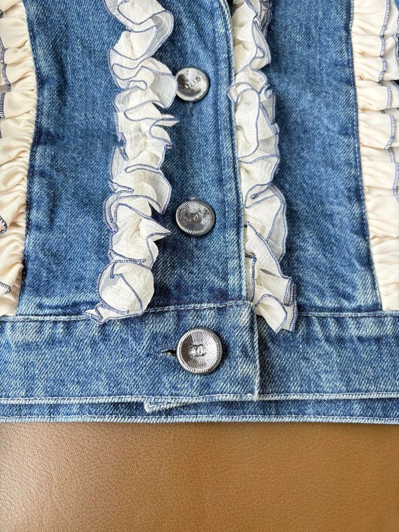 Chanel Chanel Roof series denim blue denim jacket Size XS / US 0-2 / IT 36-38 - 4 Thumbnail