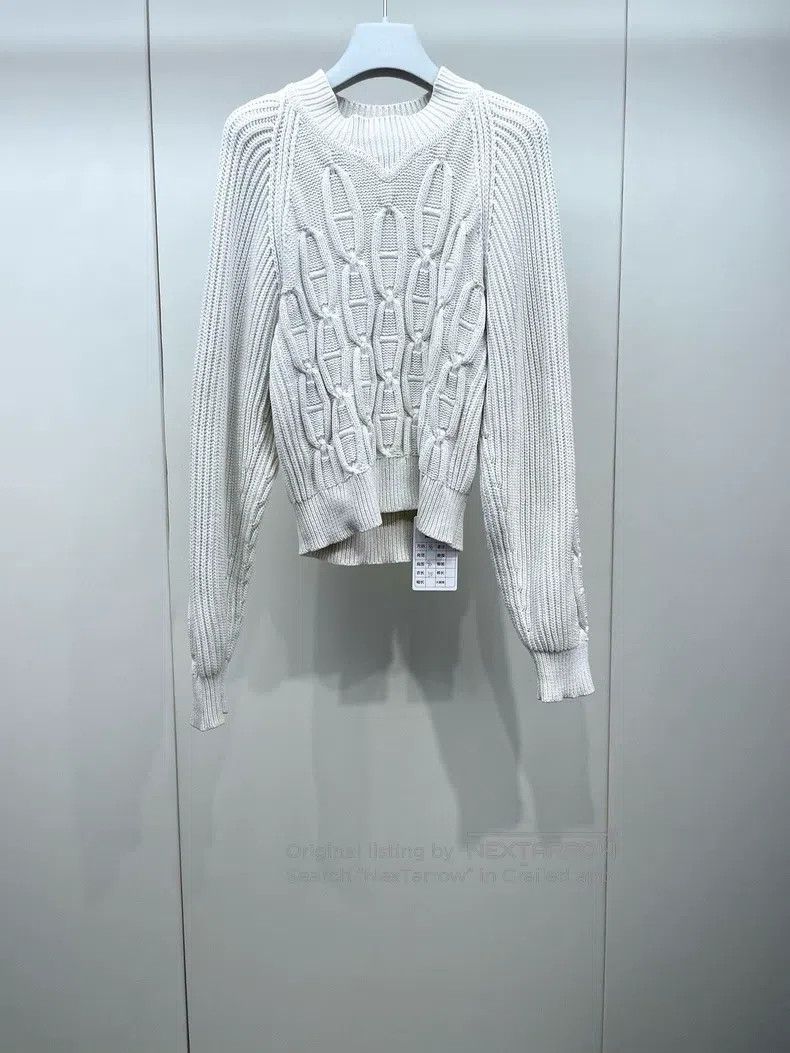 Hermes Hermes Knit Pig Nose Patterned Sweater Size XS / US 0-2 / IT 36-38 - 1 Thumbnail