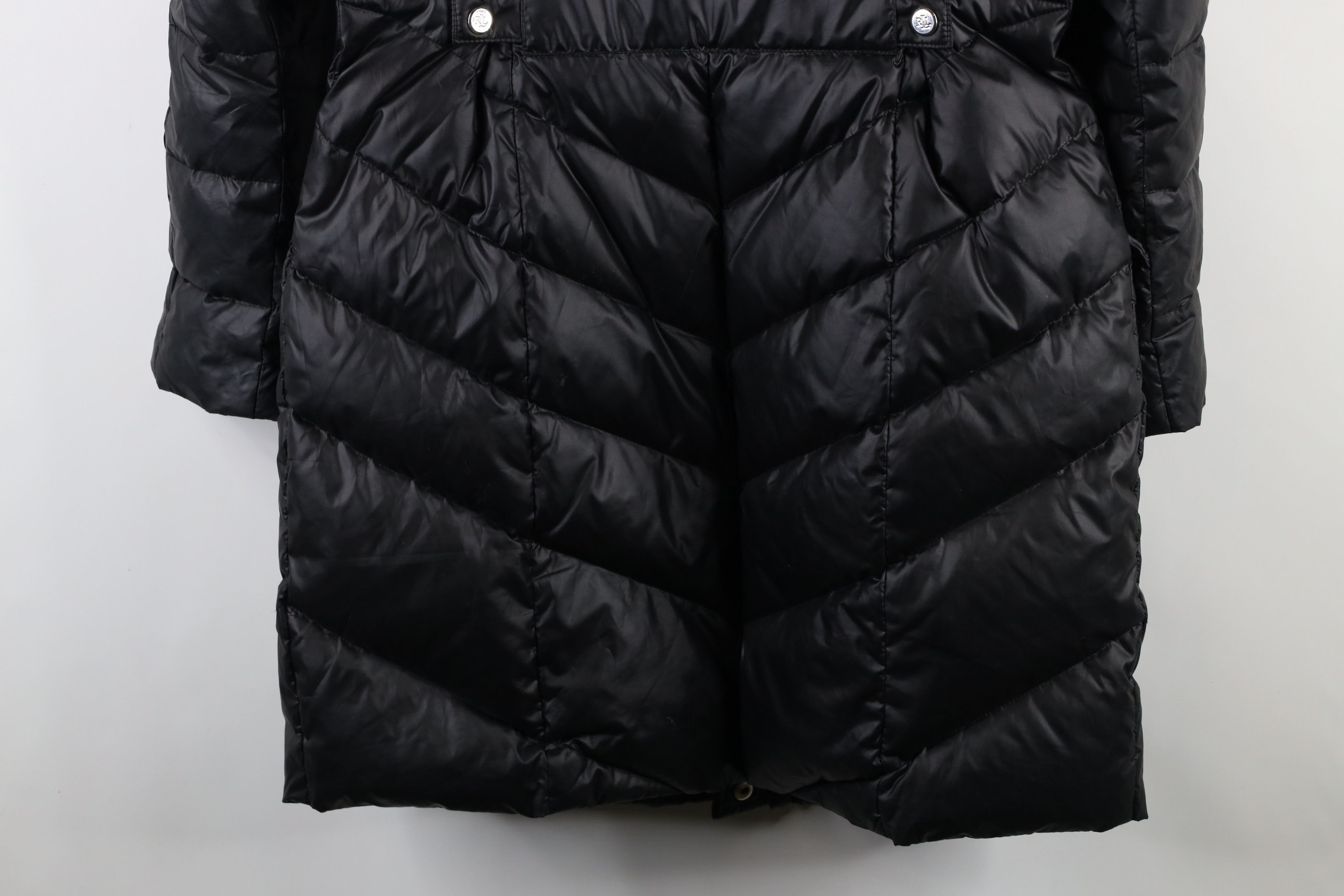 Ralph Lauren × Vintage Vintage Ralph Lauren Fill Hooded Puffer Full Length Jacket Size S / US 4 / IT 40 - 18 Thumbnail