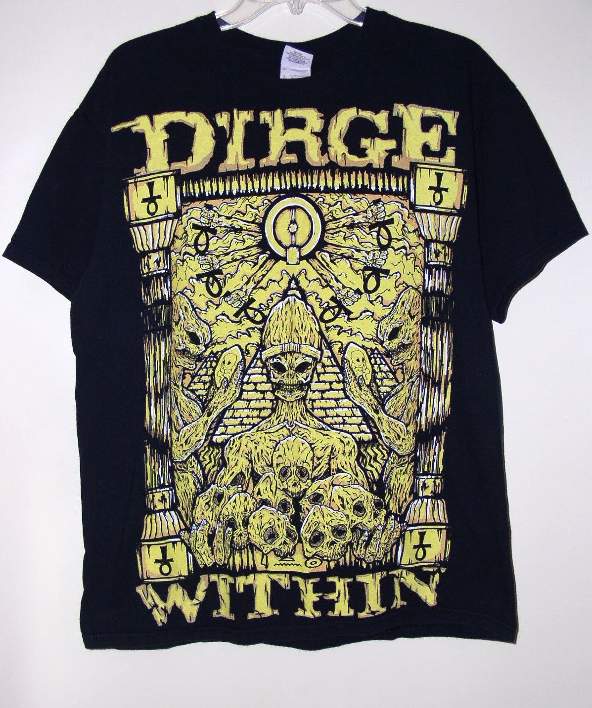 Gildan Dirge Within Concert Shirt 2010 Terror For From Freedom Size US L / EU 52-54 / 3 - 1 Thumbnail