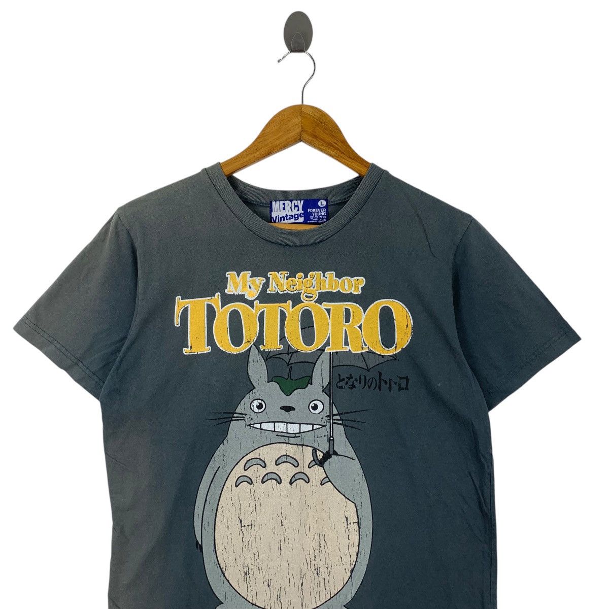 Other MY NEIGHBOR TOTORO Natural Sun Faded Ghibli Tee Shirt Top Size US L / EU 52-54 / 3 - 2 Thumbnail